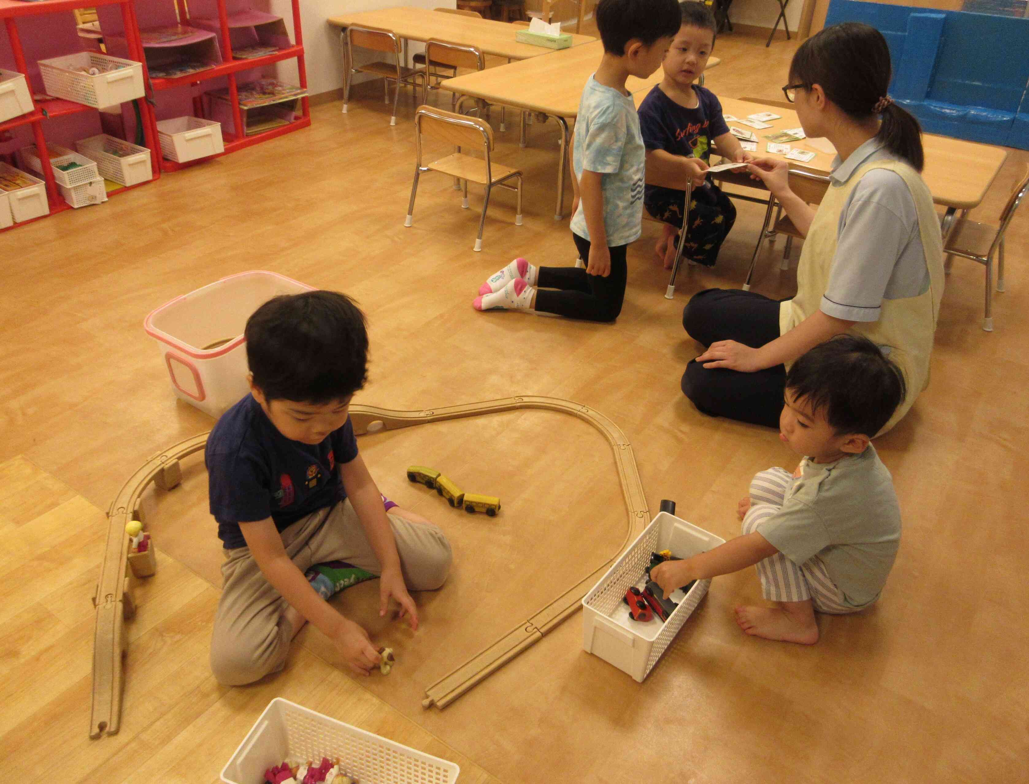 大きいお友だちと小さいお友だち