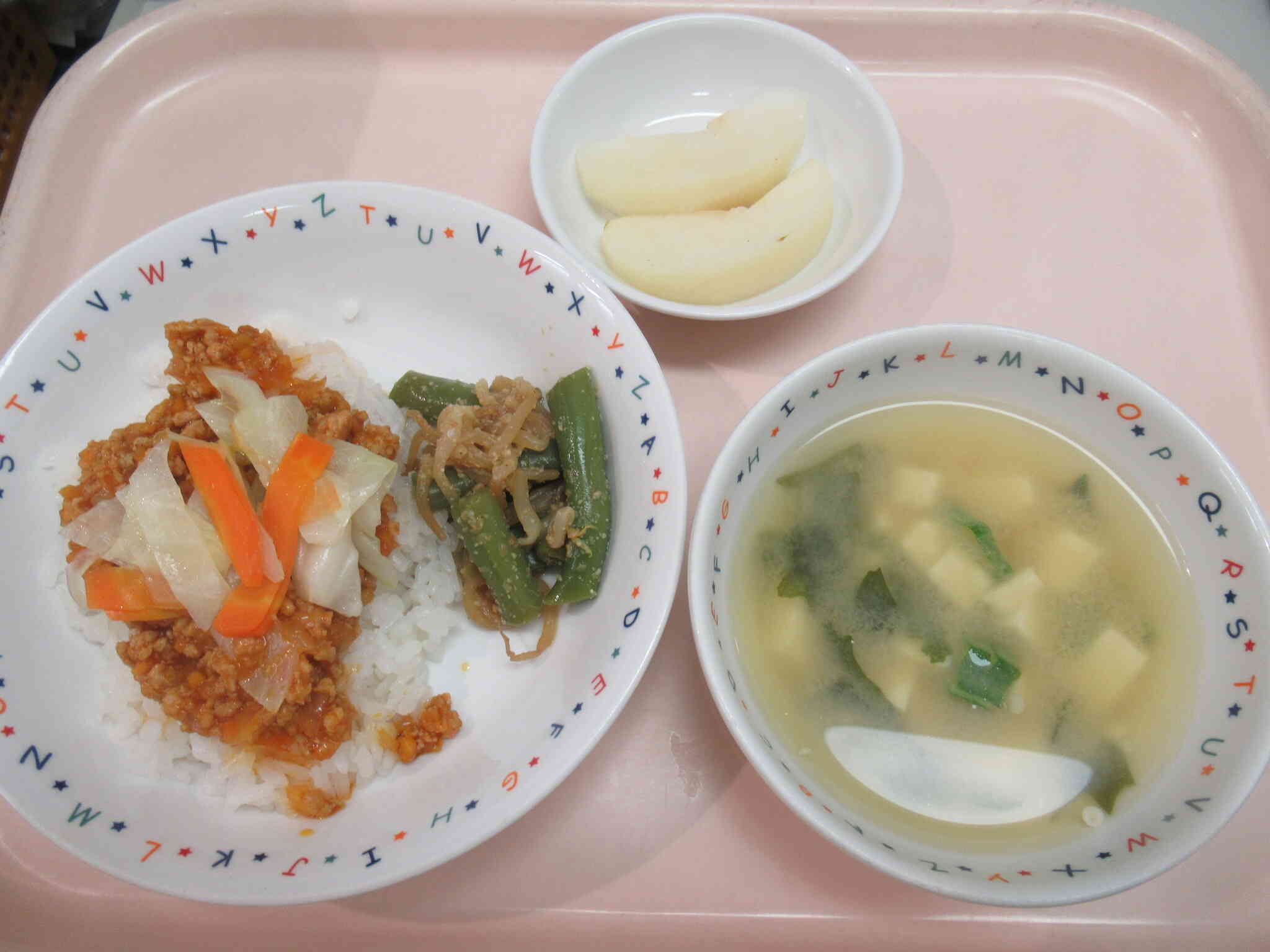 9月9日の給食