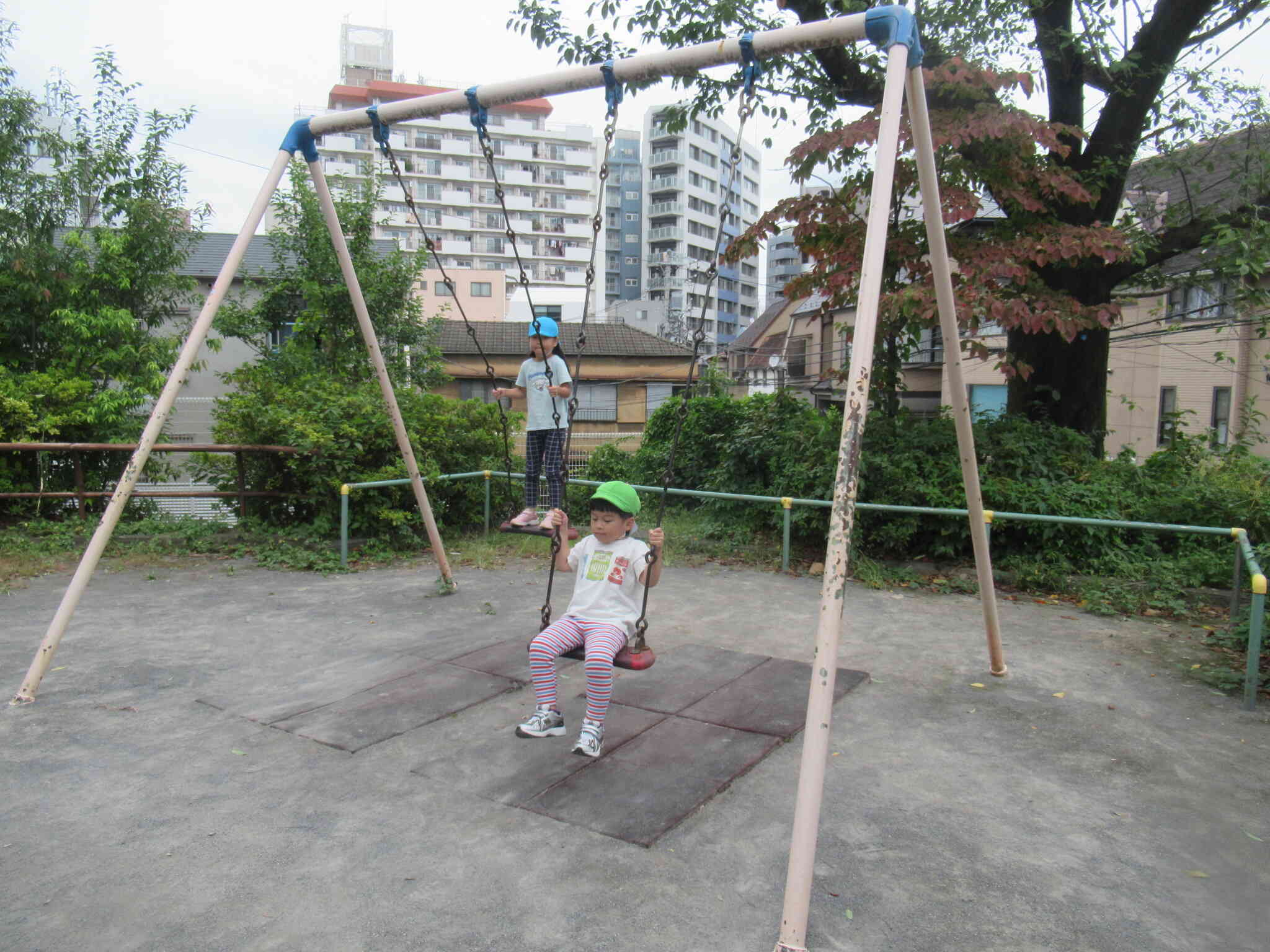 愛住公園に行きました。