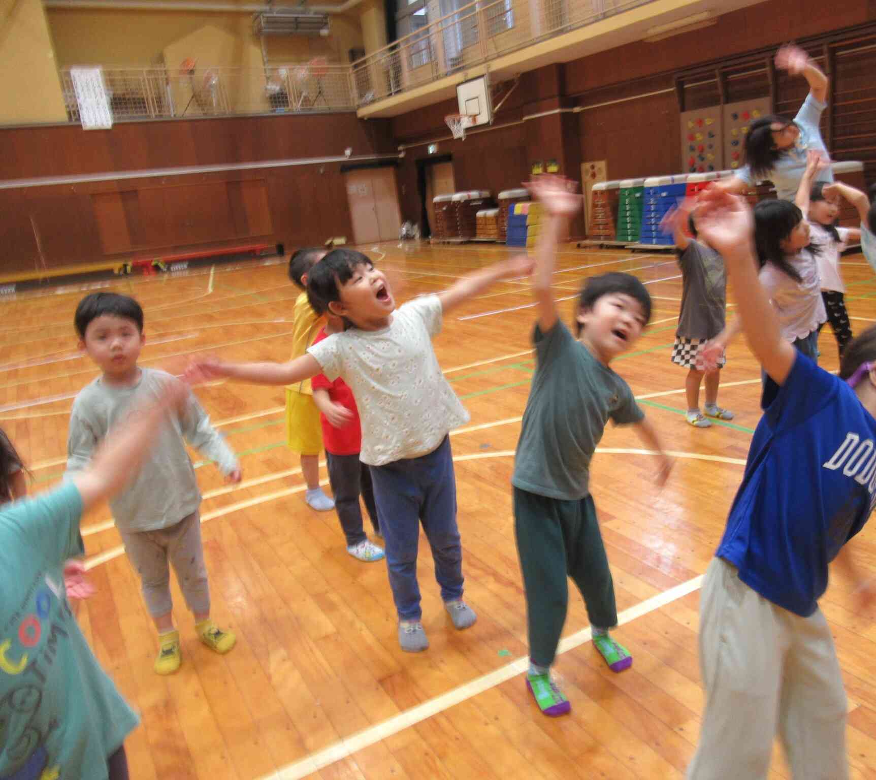 運動会　リハーサル～3,4,5歳児