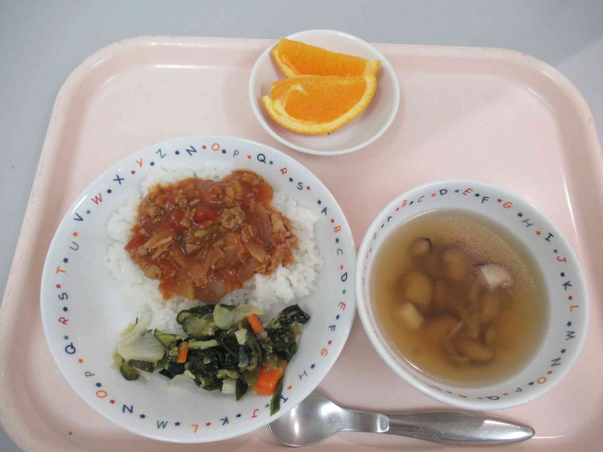 キノコスープになりました