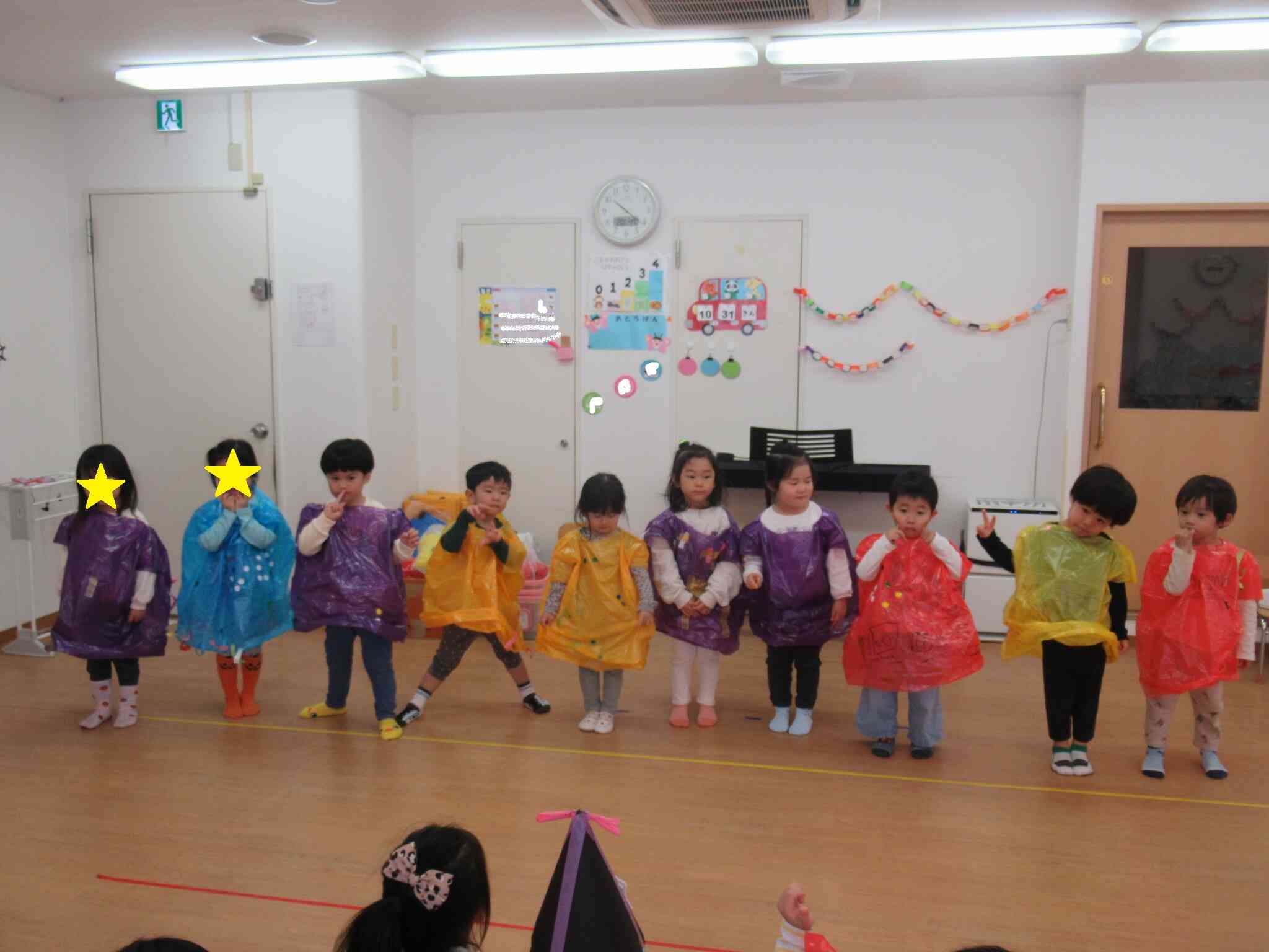 3歳児4歳児5歳児　幼児棟のハロウィン