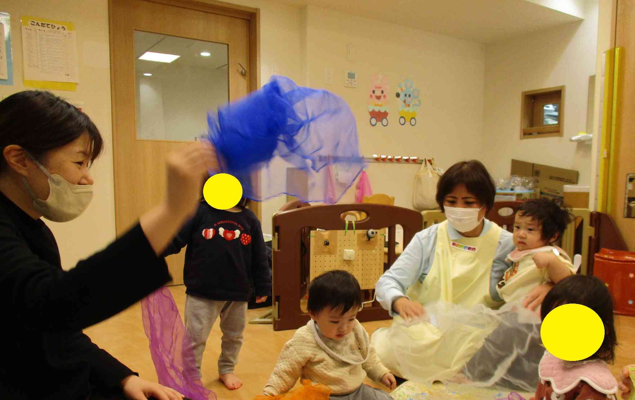 オーガンジー　ひらひら～