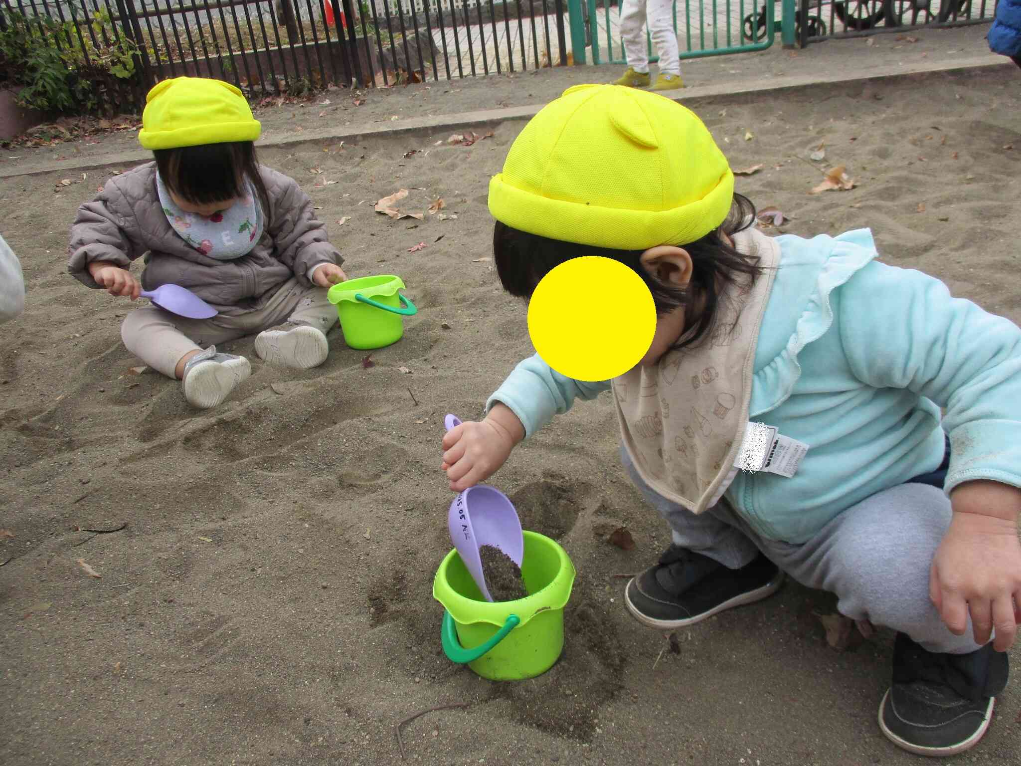 道具も使って、、、