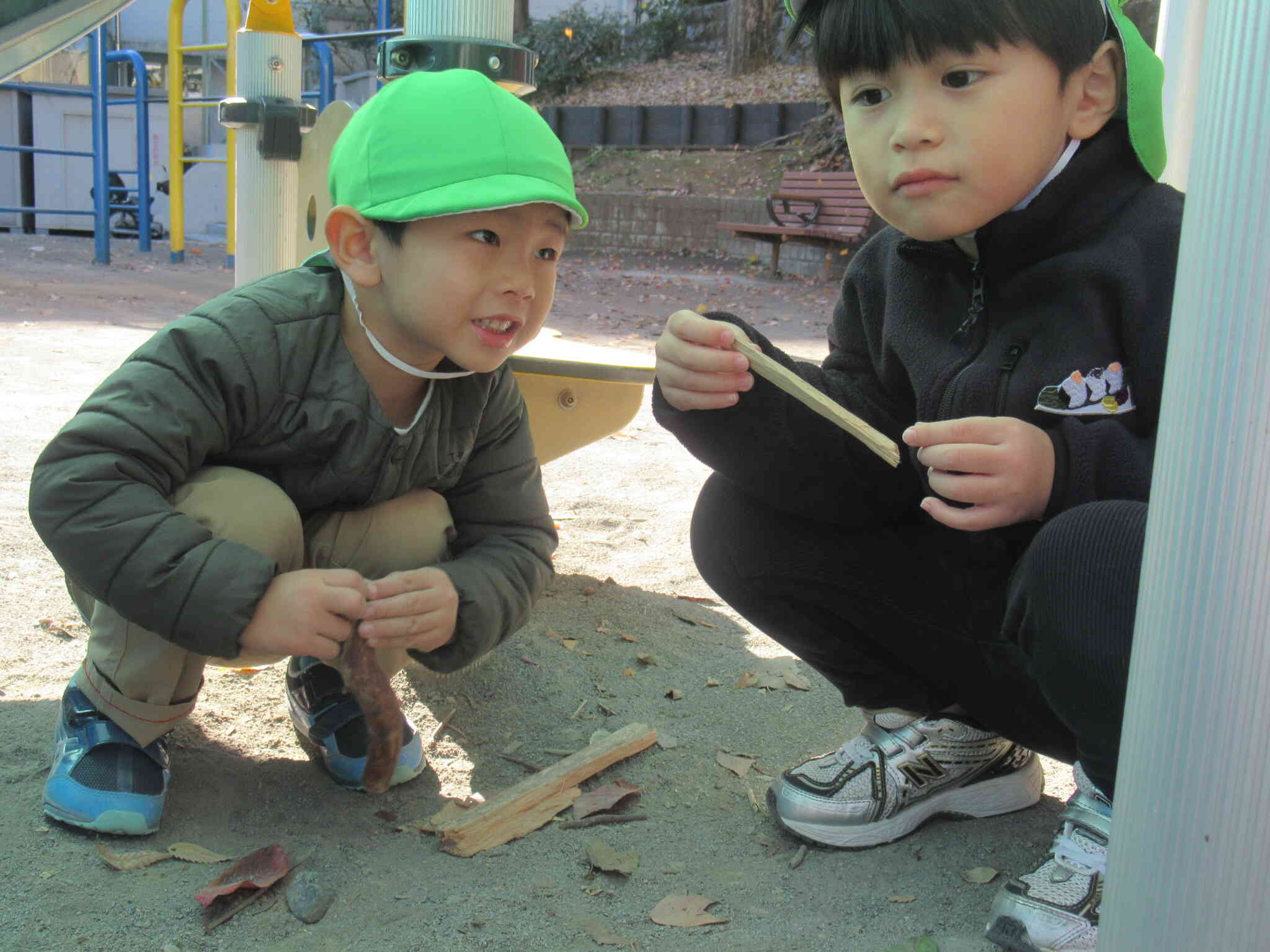 ３歳児　公園遊び～愛住公園～