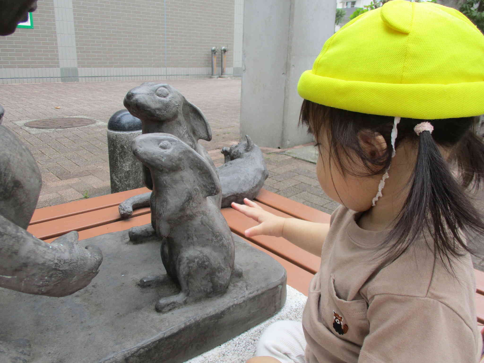 うさぎさんこんにちは！