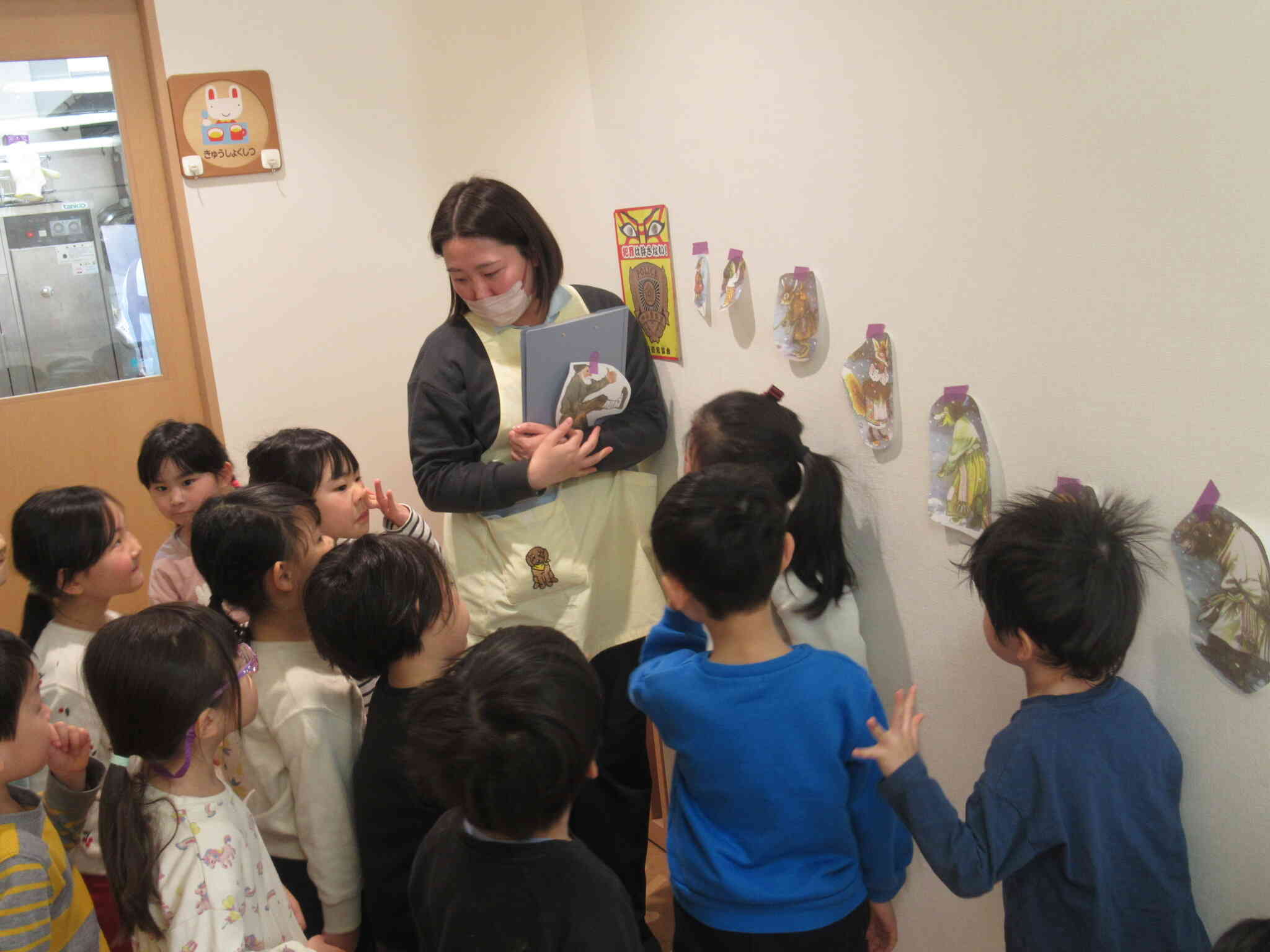 4，5歳児　生活発表会の練習が始まりました。