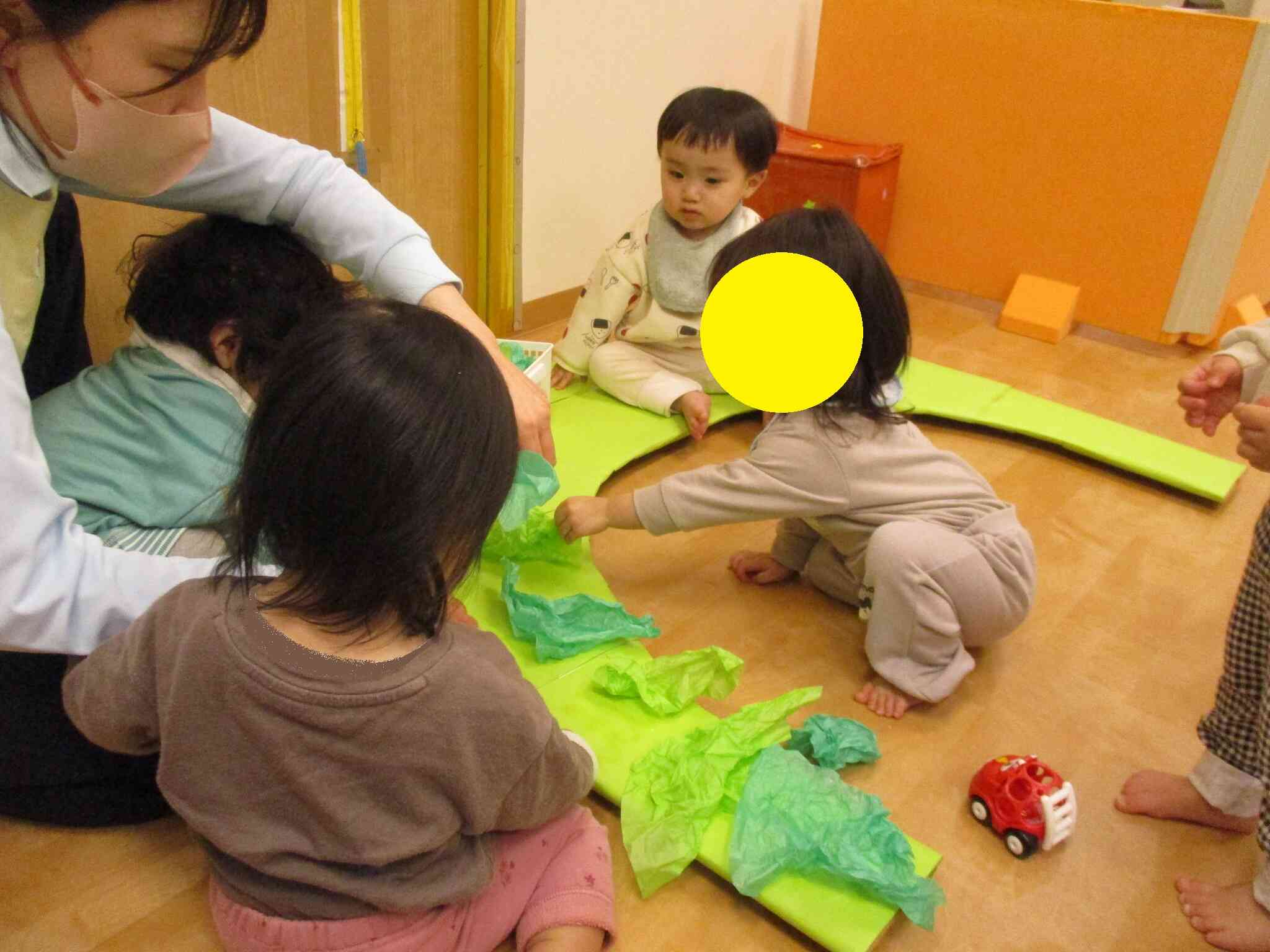0歳児 ひよこ組 生活発表会の準備をしました!