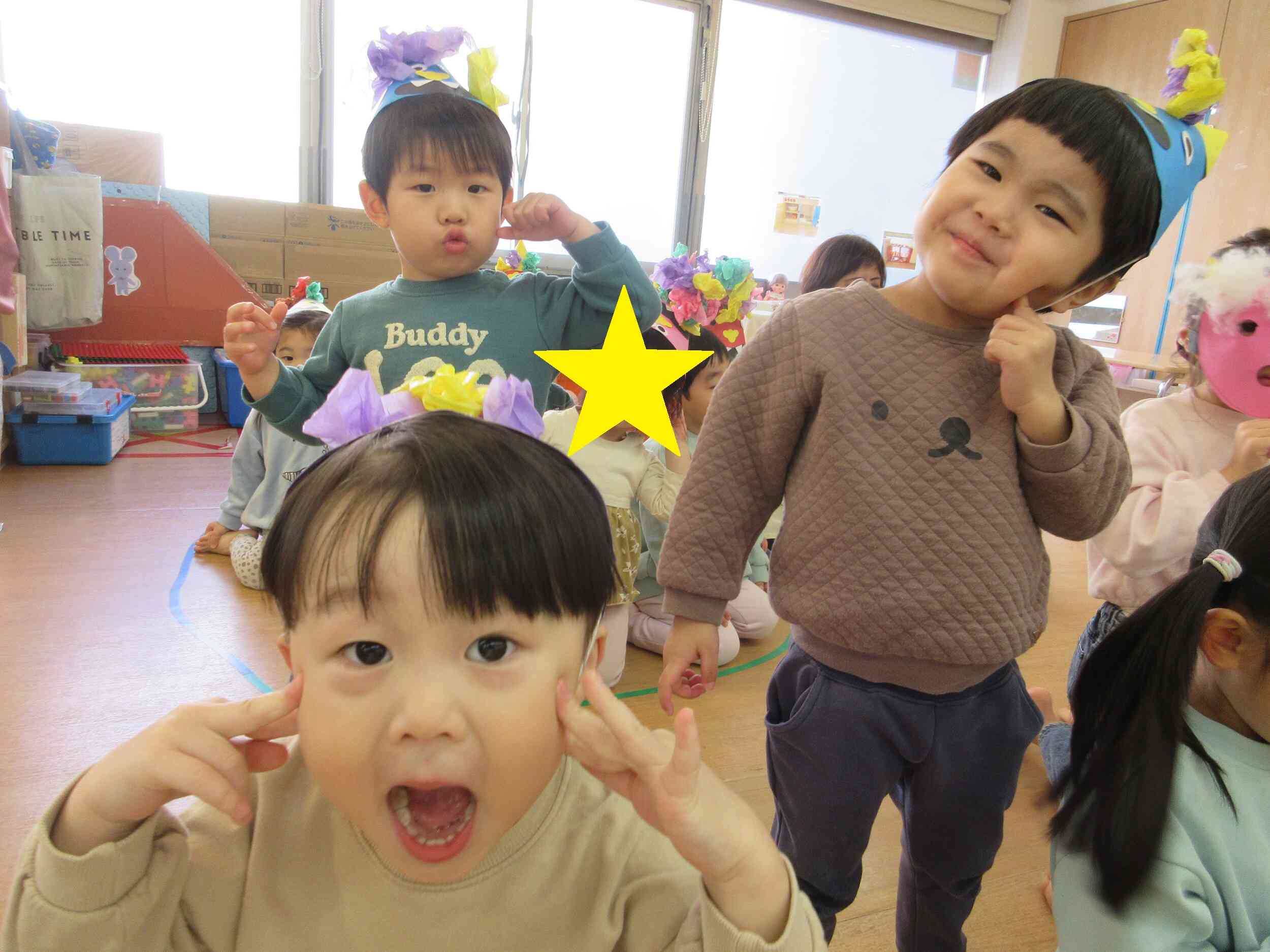 ２歳児　せつぶんのつどい