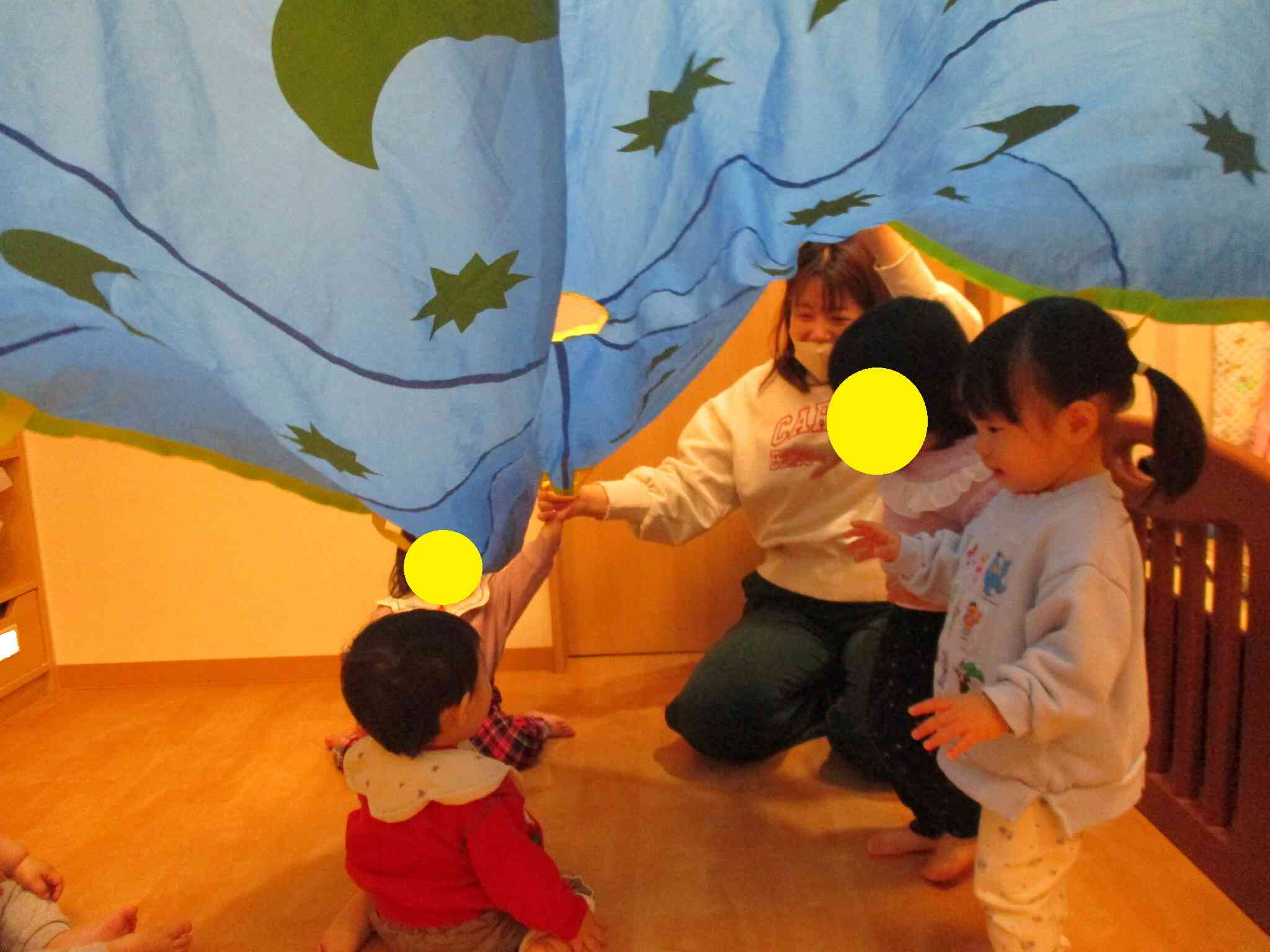 ひらひらふわふわ