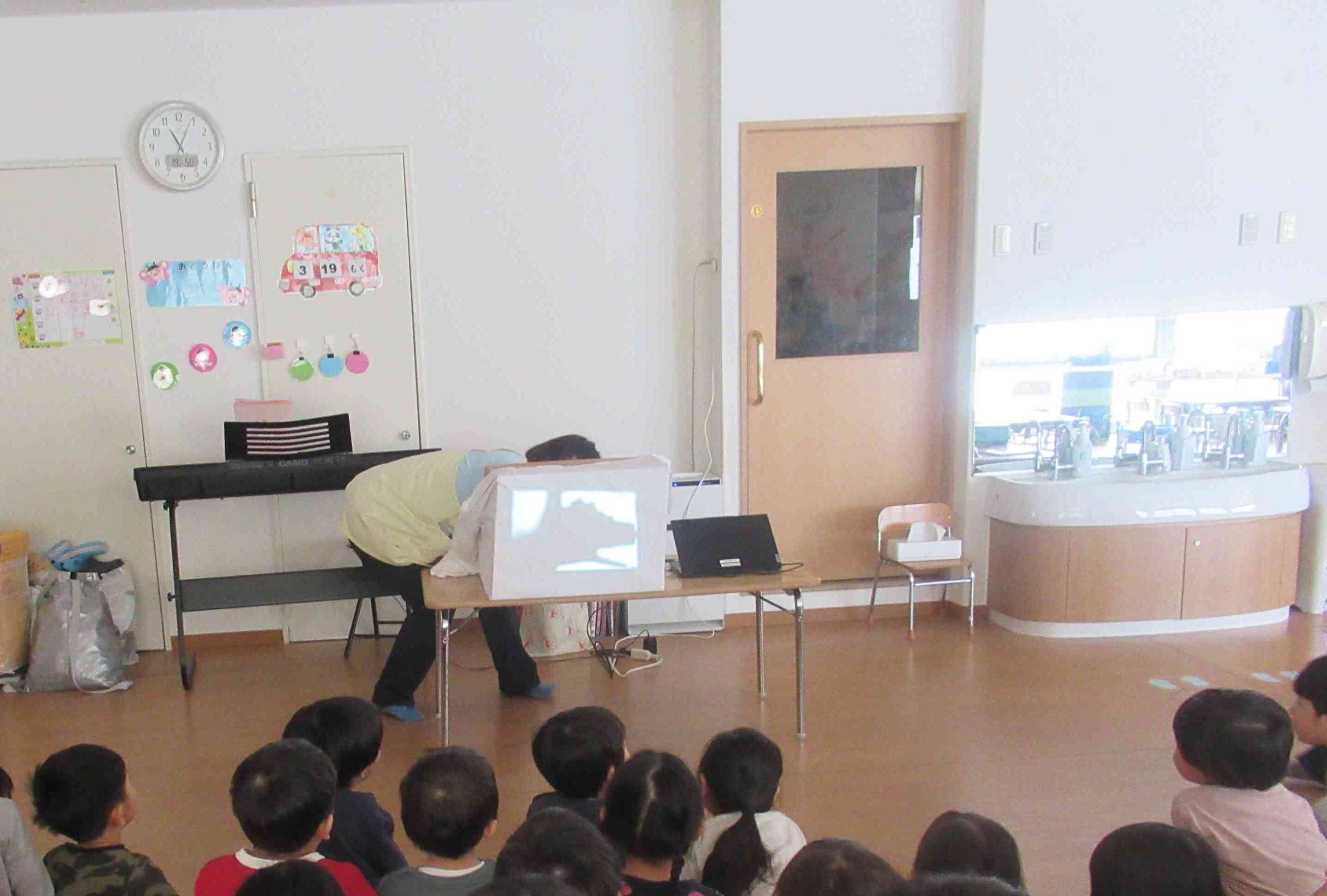 お別れ会　2歳児、３歳児、４歳児、５歳児