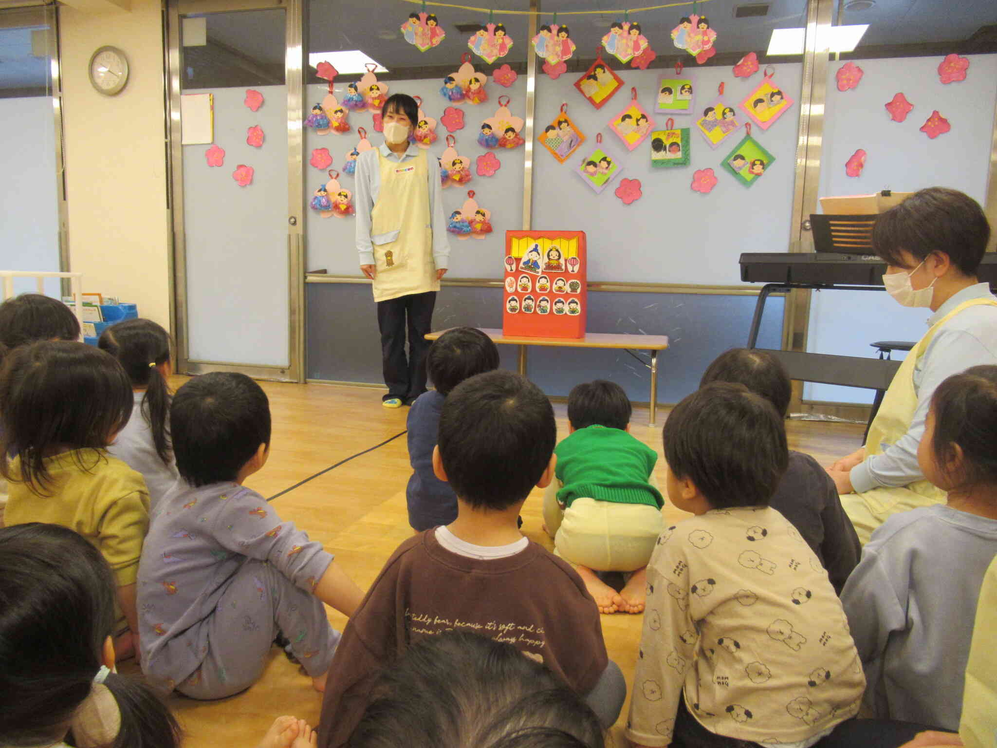 ひなまつりの集い　乳児と幼児