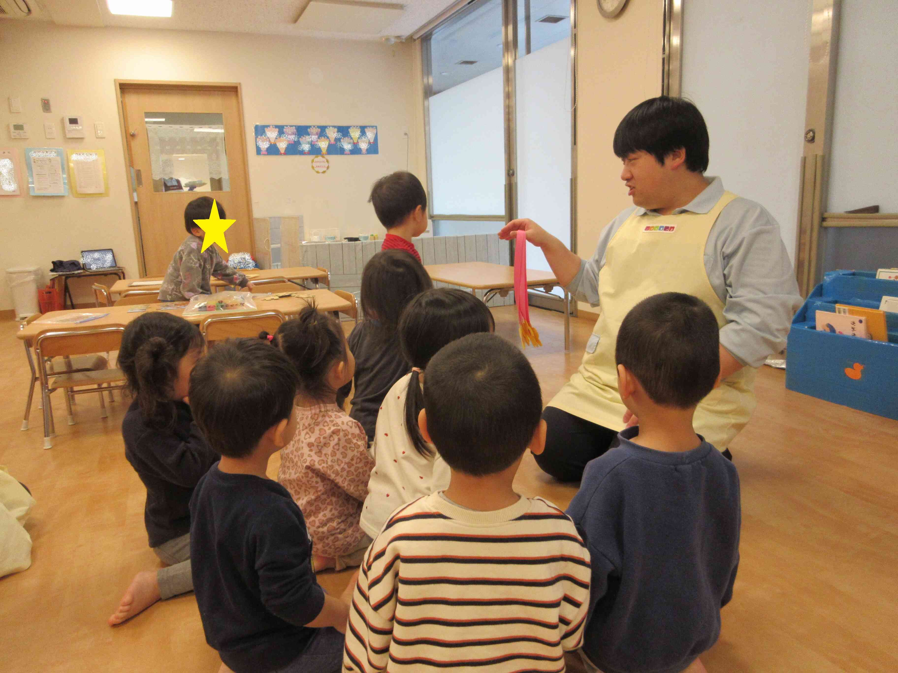 2歳児 進級おめでとう