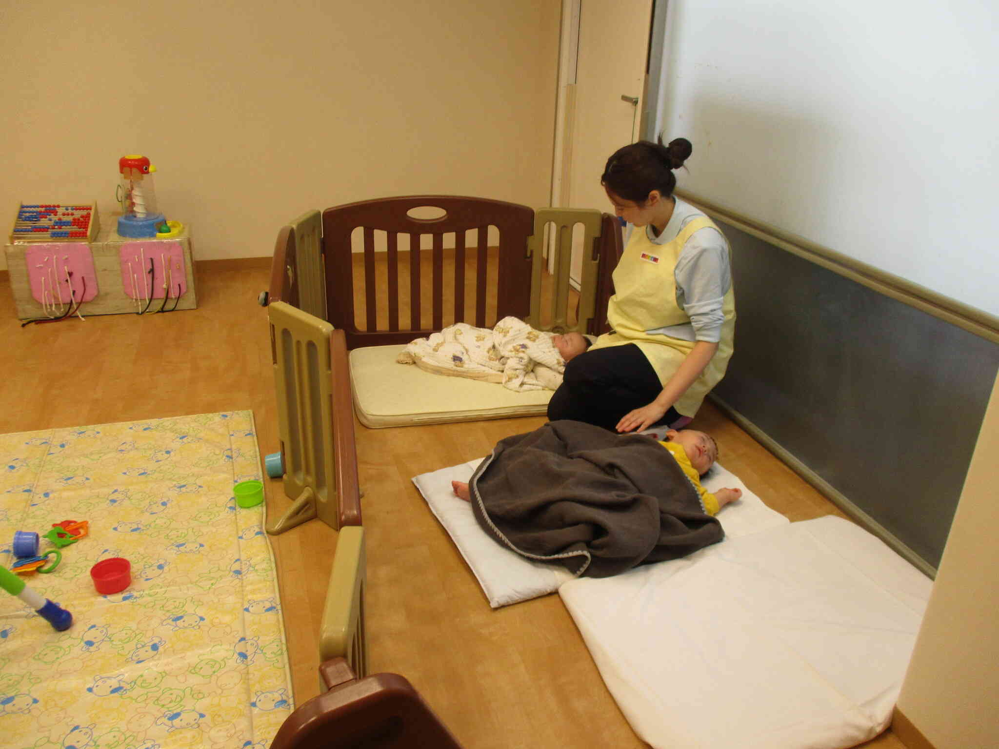 すやすやとネンネ・・・