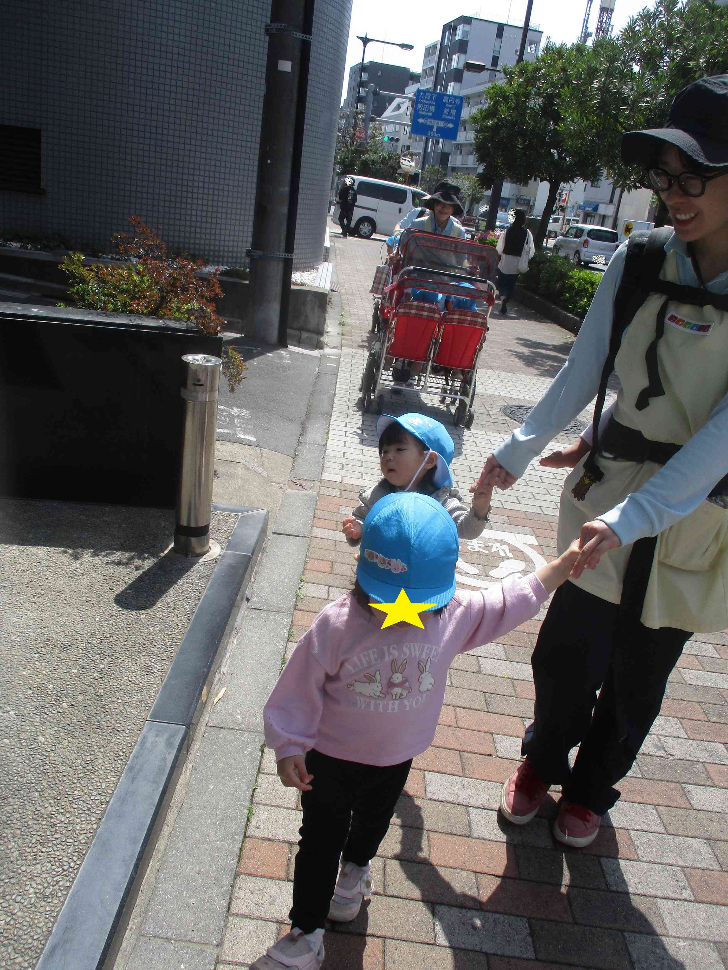 歩くことも楽しい！