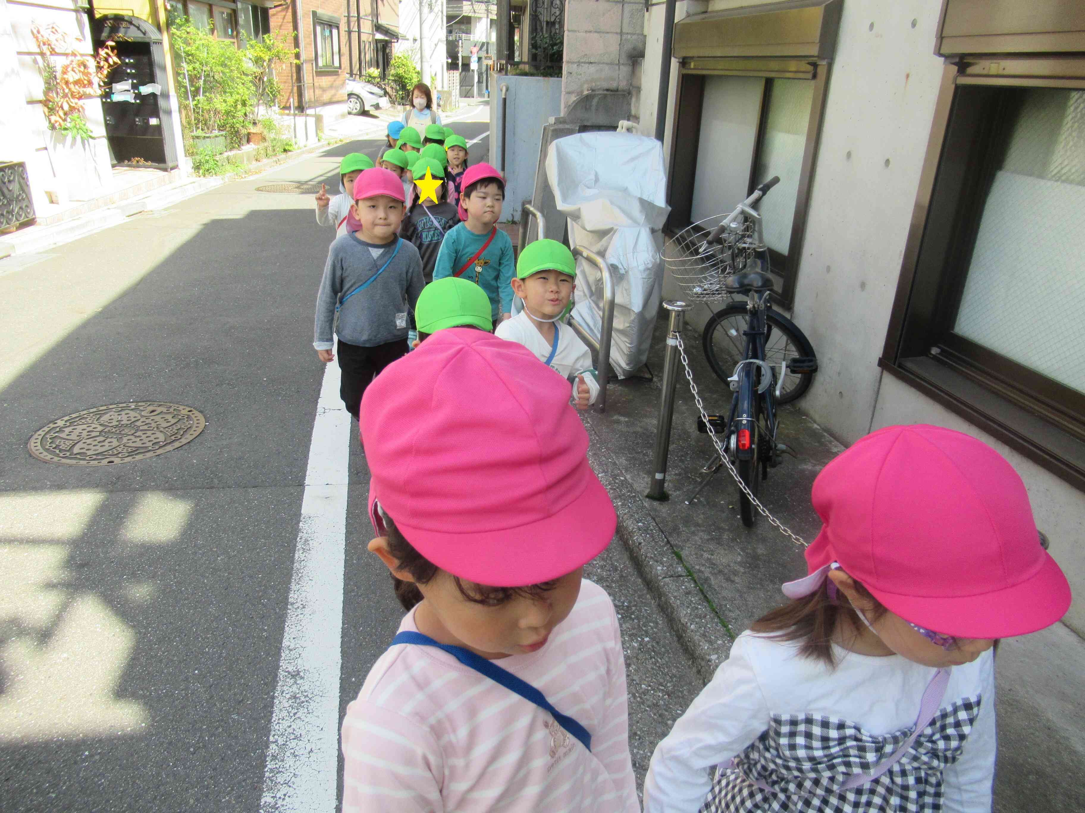 4,5歳児 公園に行きました。