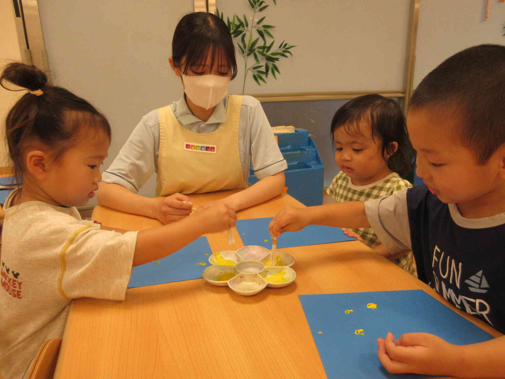 2歳児　たなばた製作