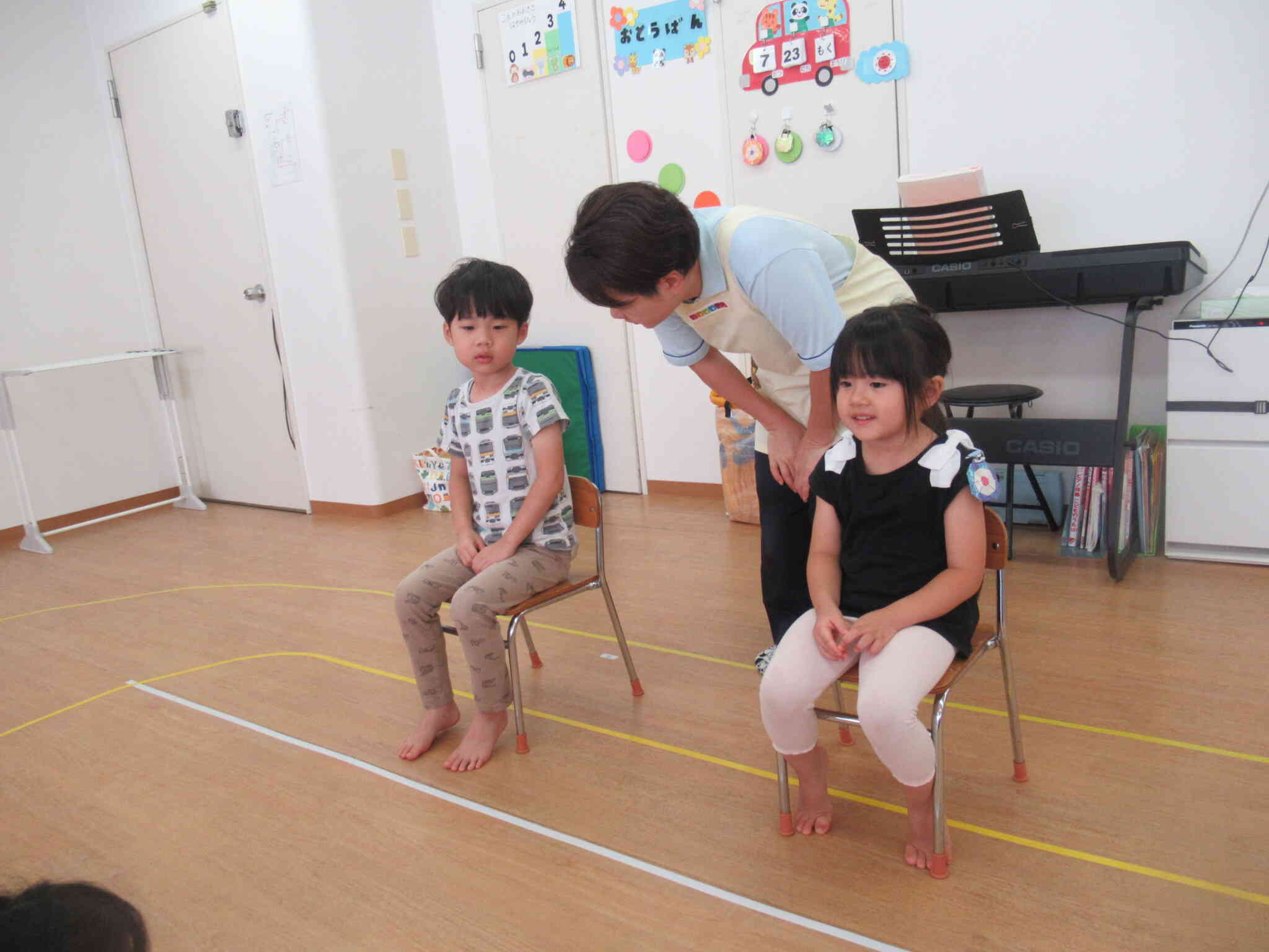 7月の誕生会　幼児棟