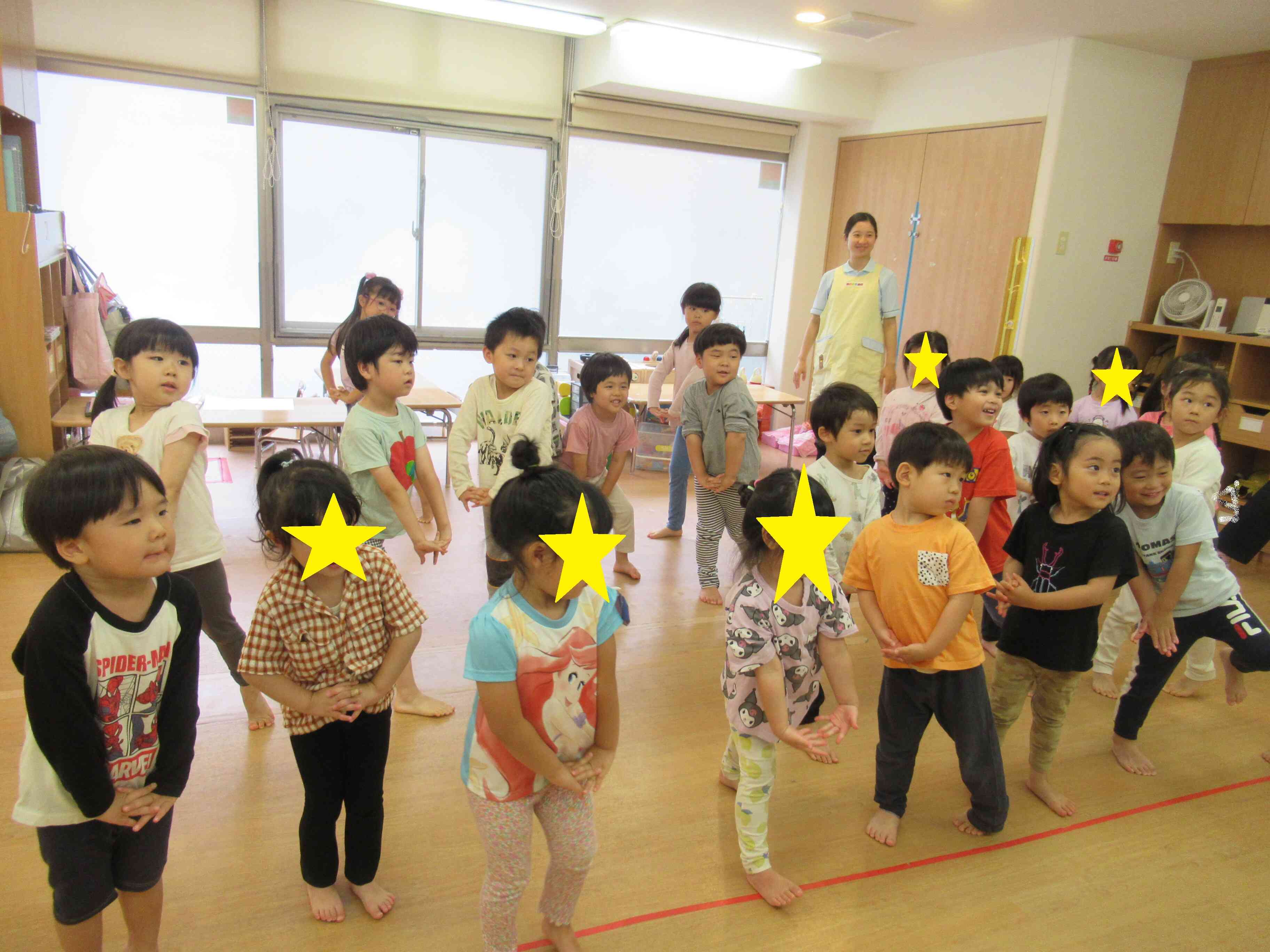 からだを動かして楽しもう！