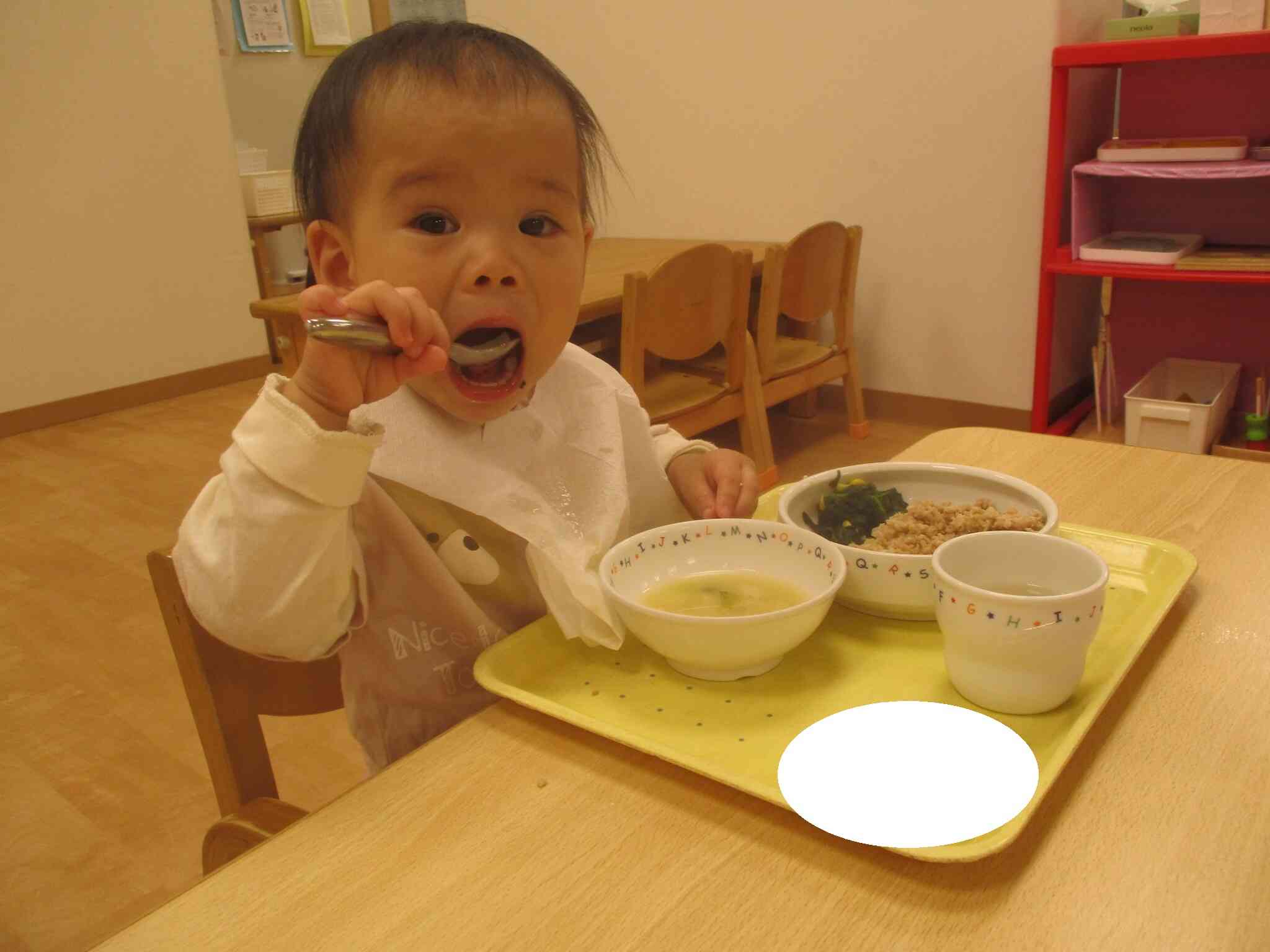 １歳児の夕食
