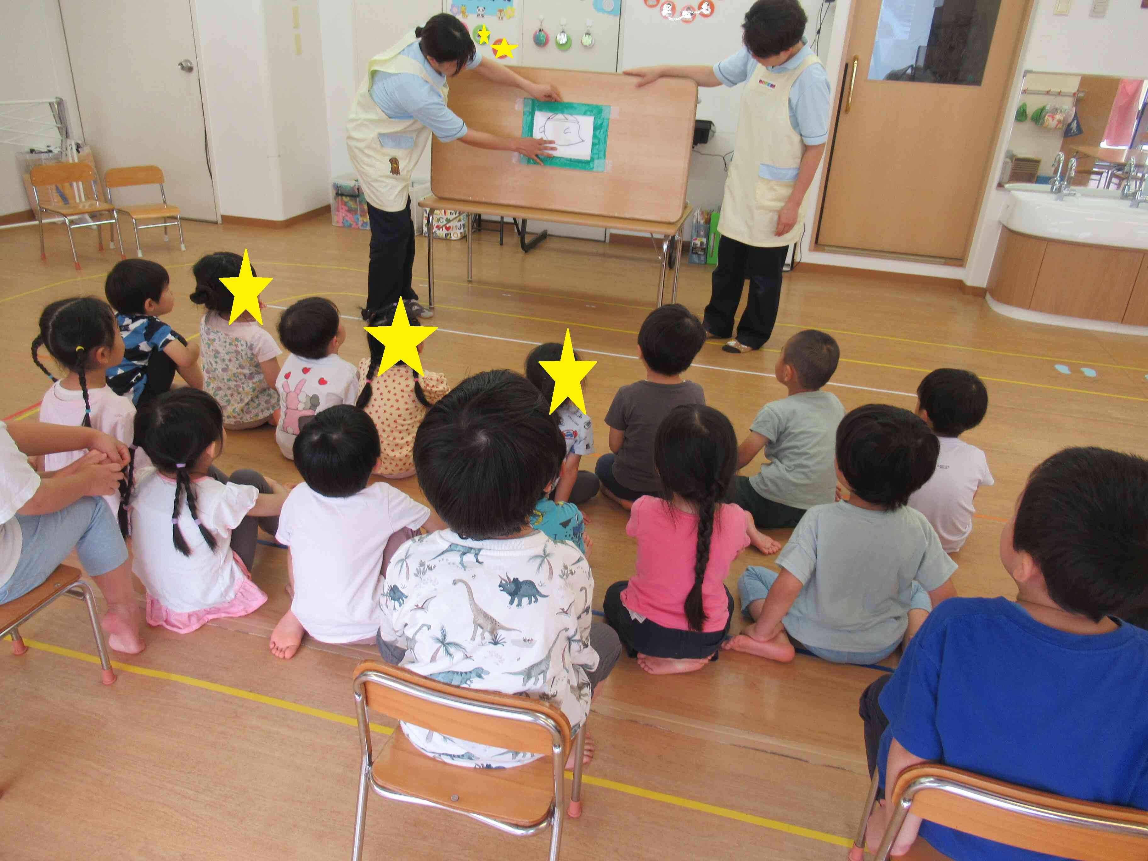 8月誕生会 幼児棟