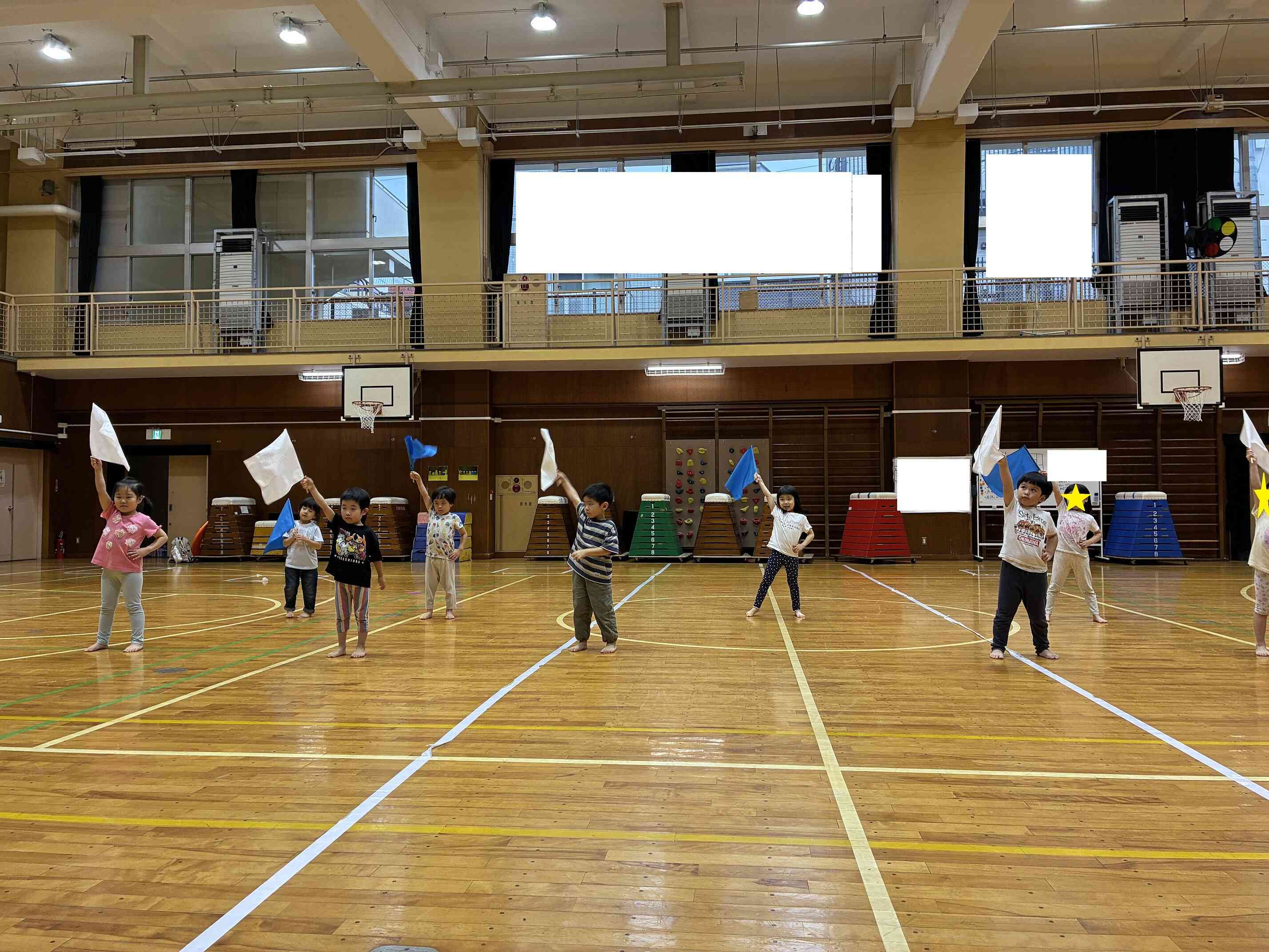 フラッグダンス♪