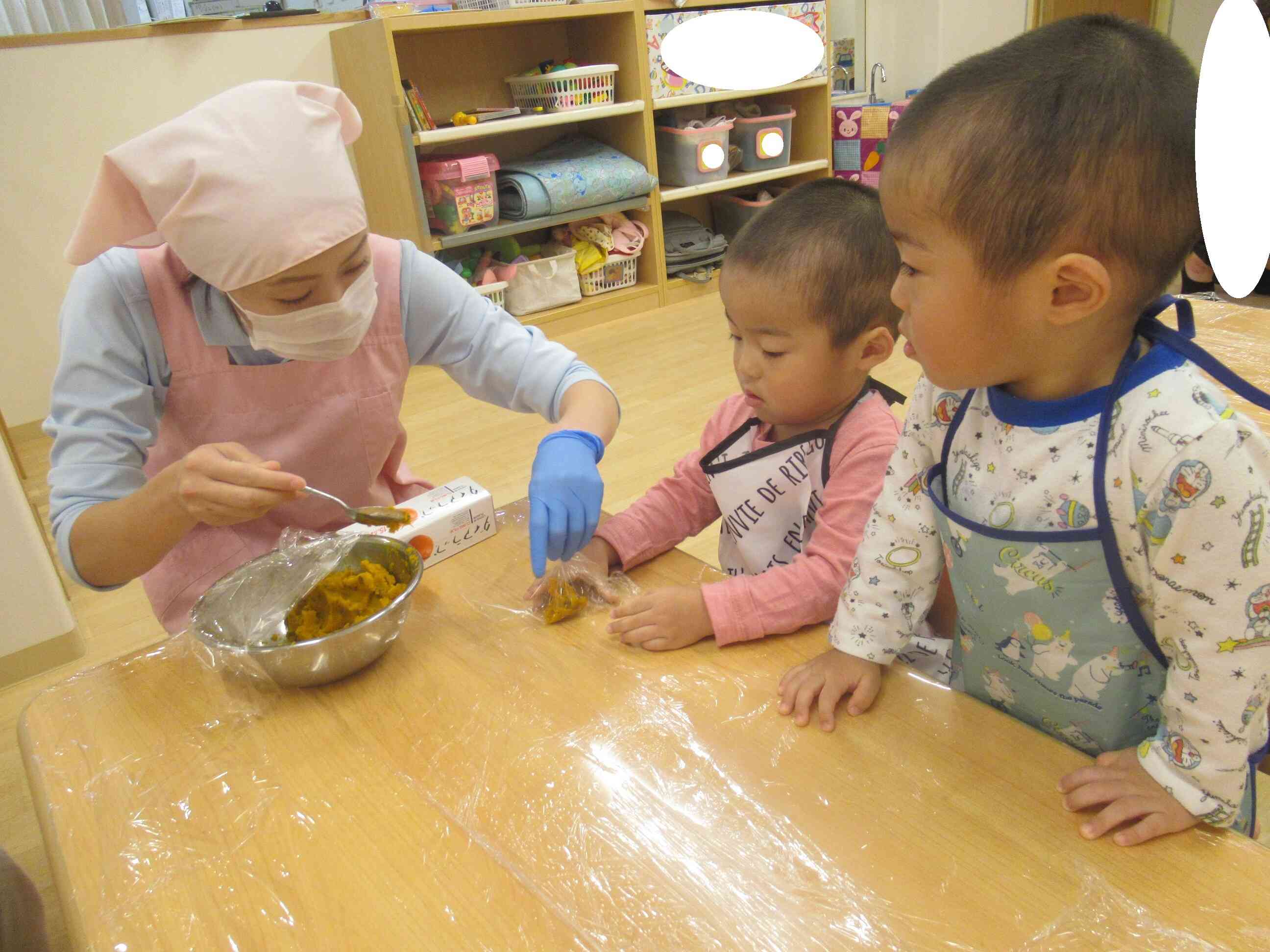 おいしいお団子出来るかな？