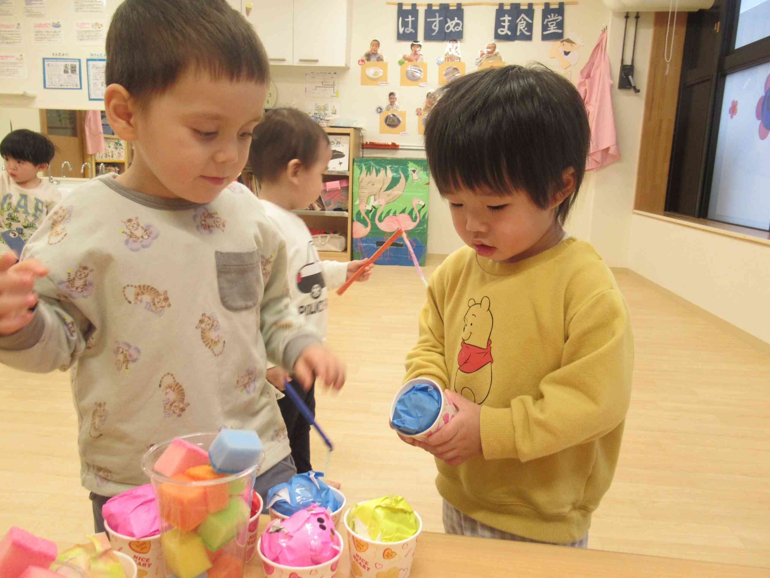 いろんな味のフルーツがいっぱい！