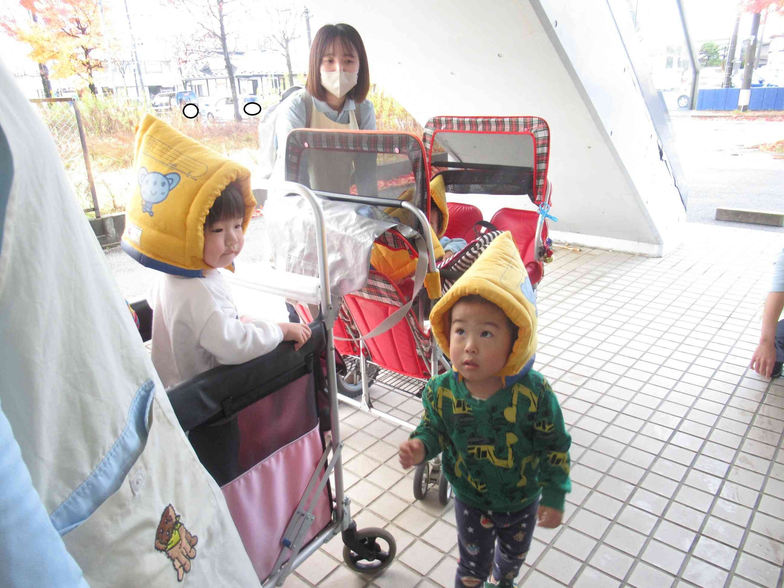 戸外に出たら・・