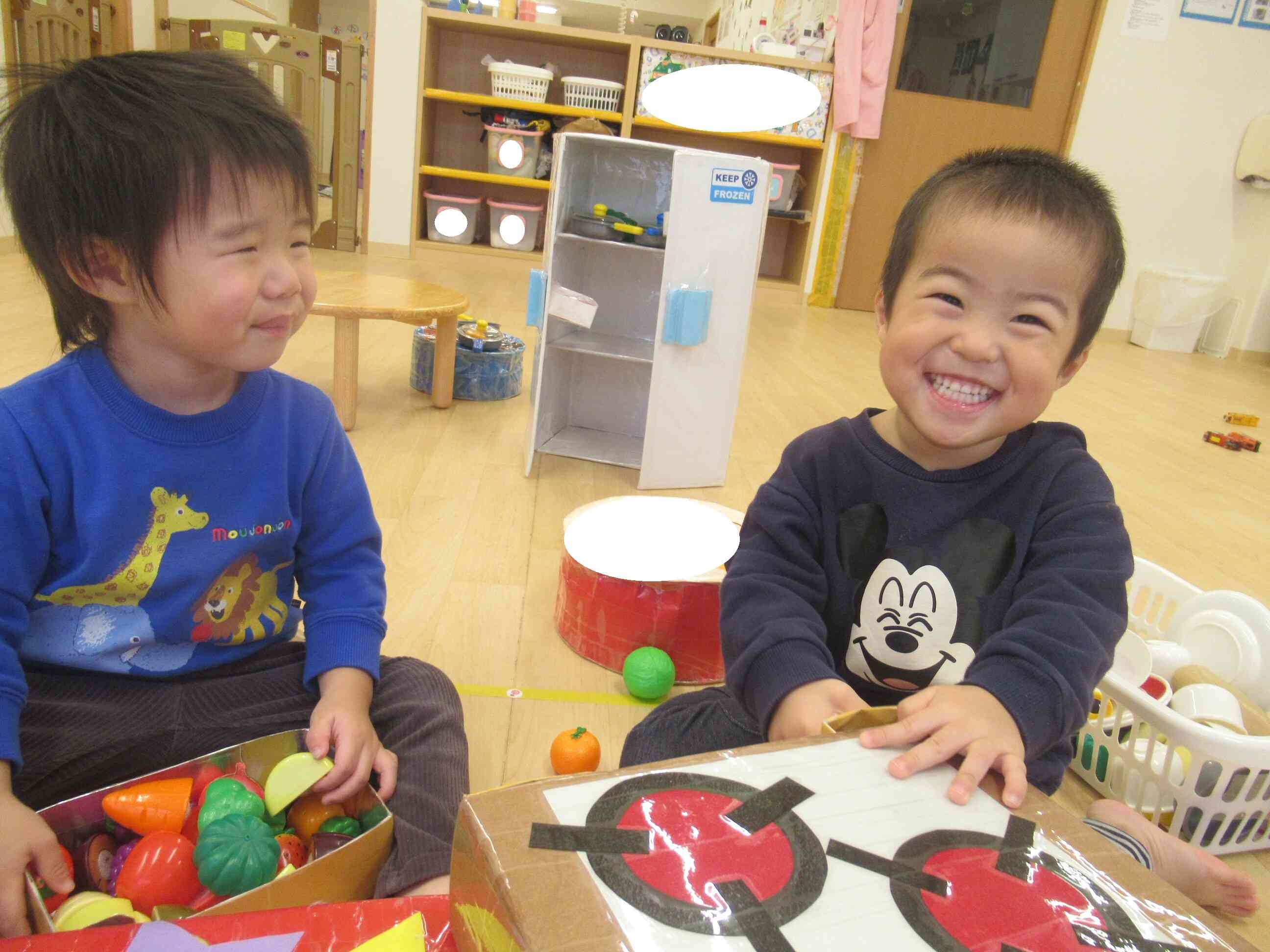 笑顔こぼれるおままごと！