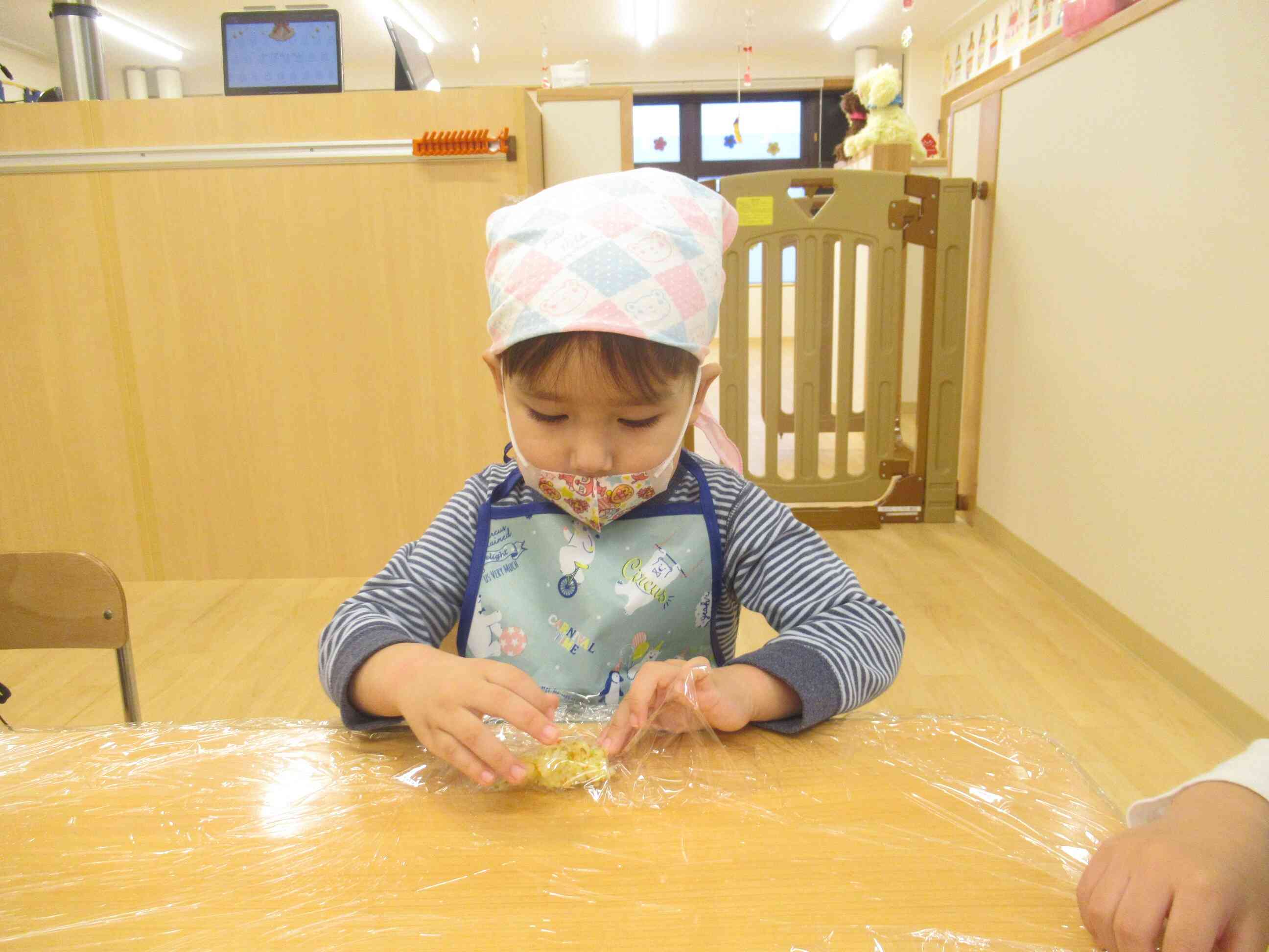 まんまるおにぎりを作るよ～