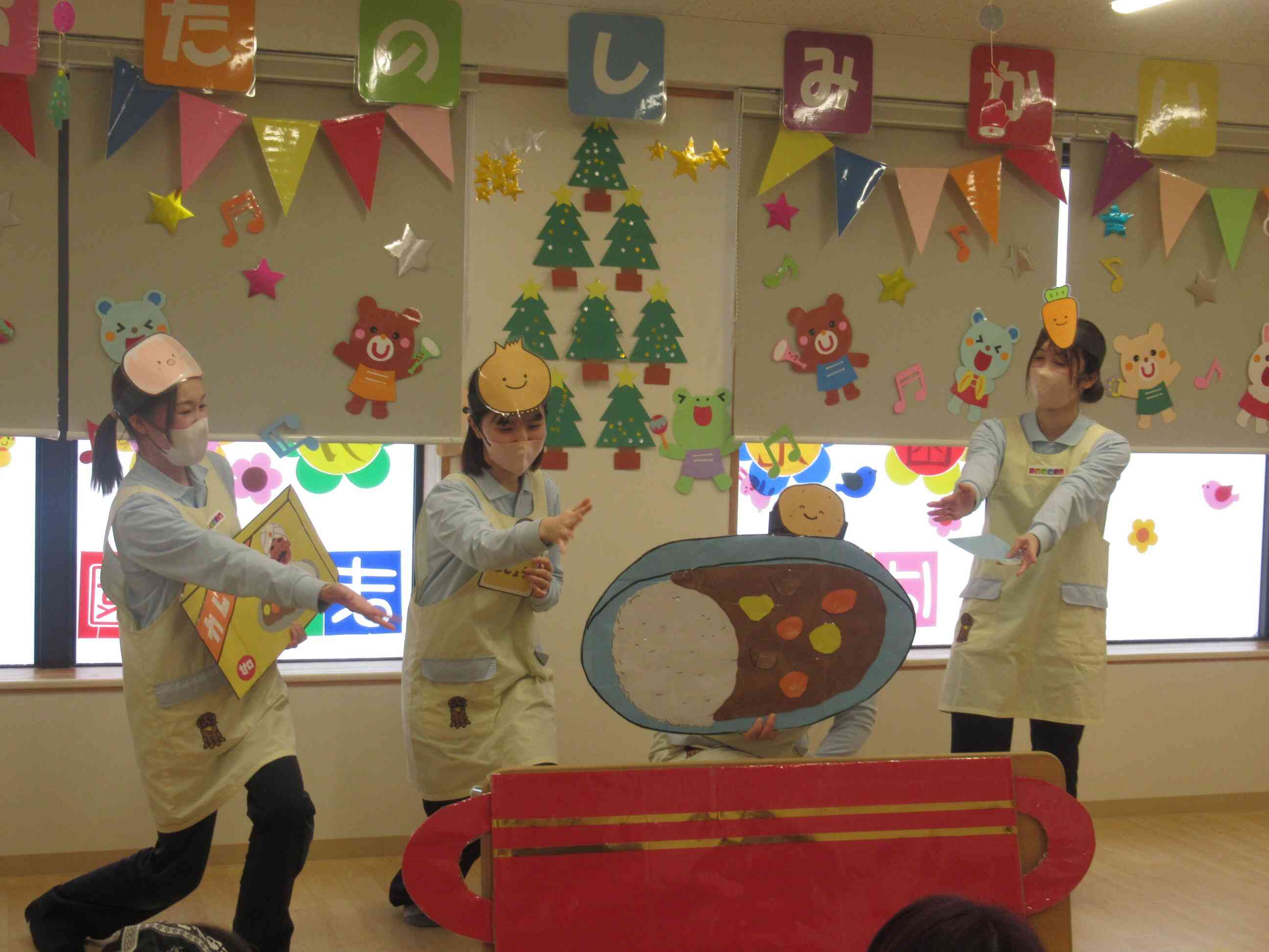 カレーライスの出来上がり