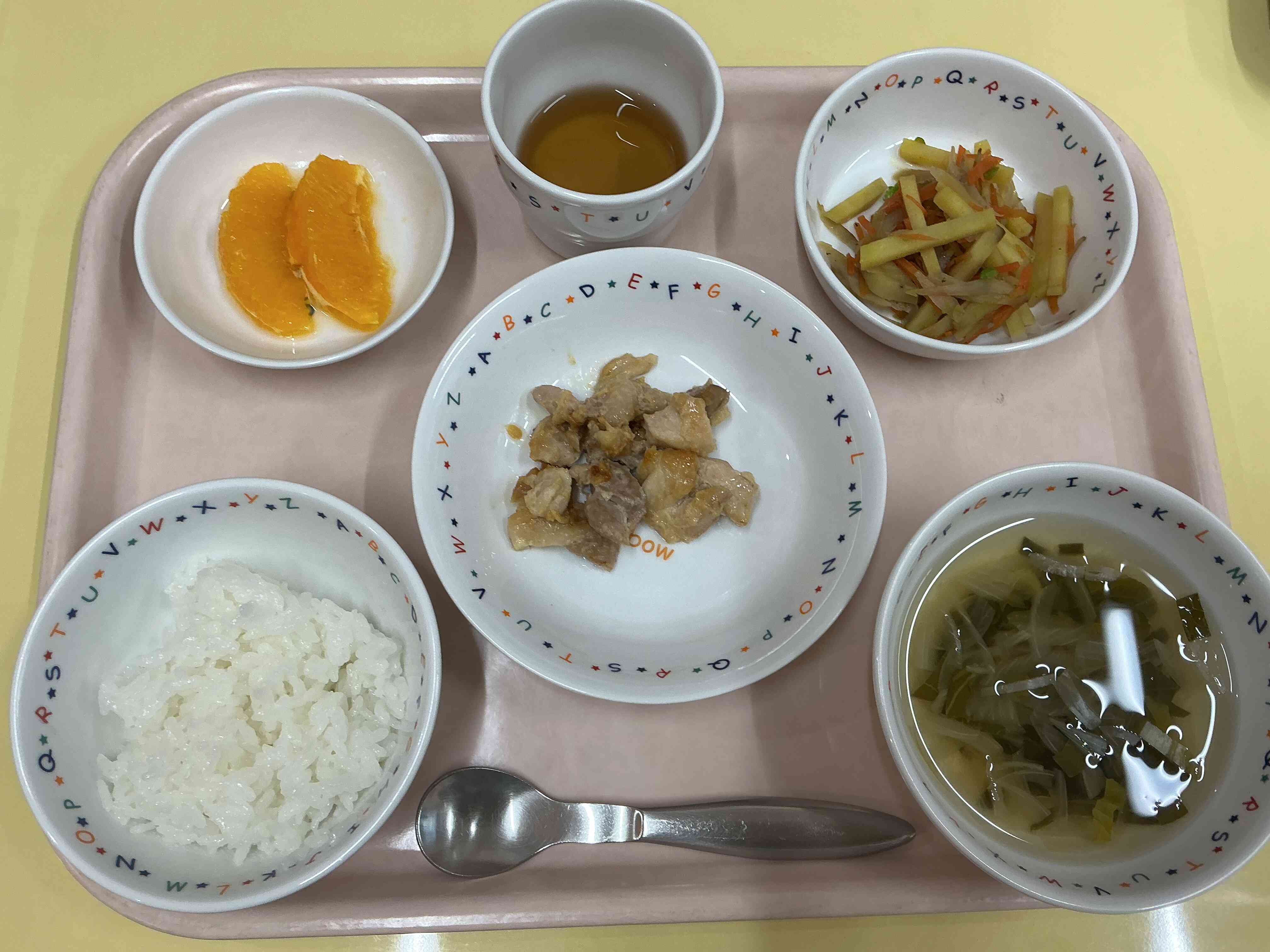 1/13（火）の昼食です。