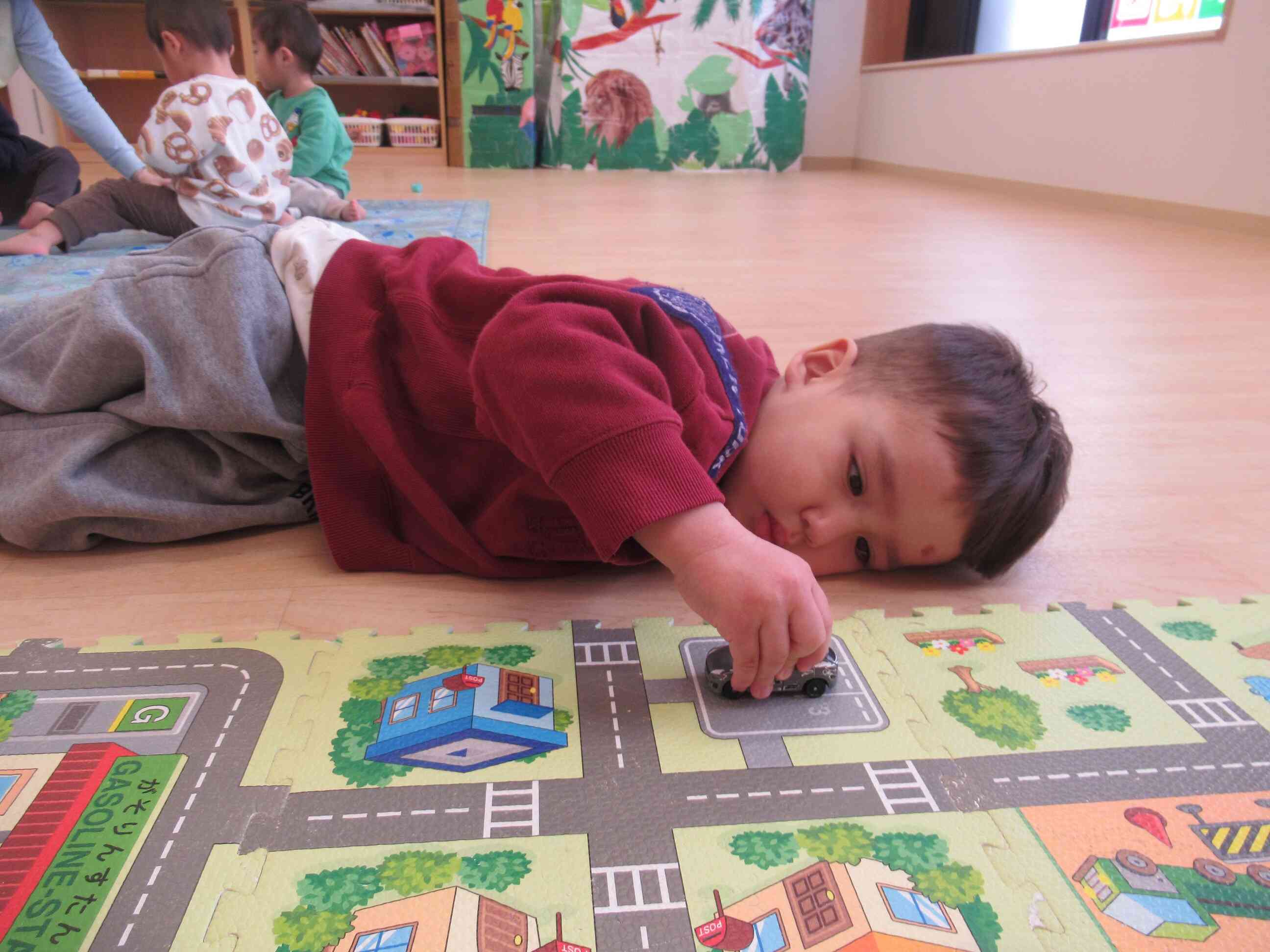 じょうずに駐車。