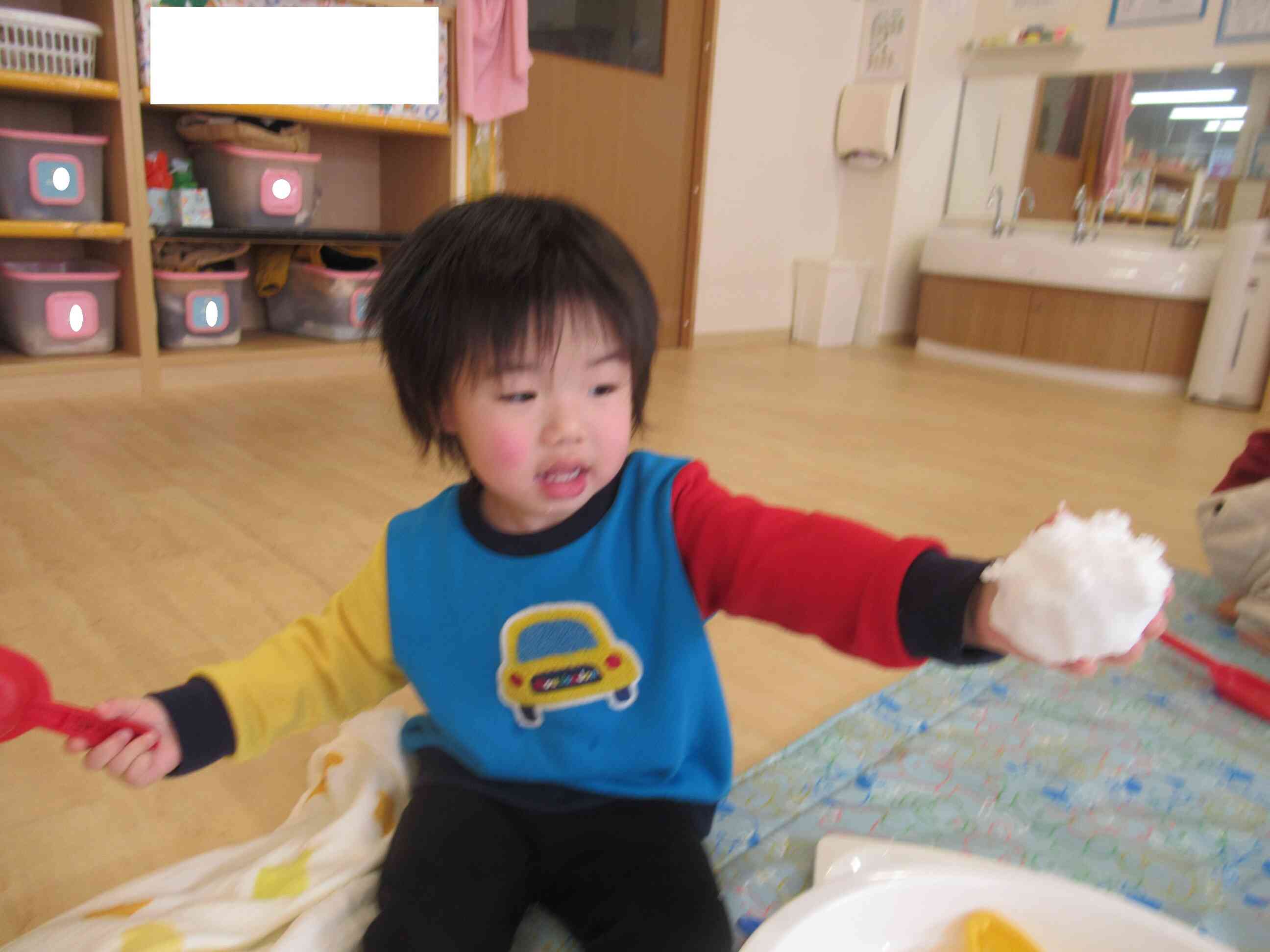 かき氷　はいどーぞ！