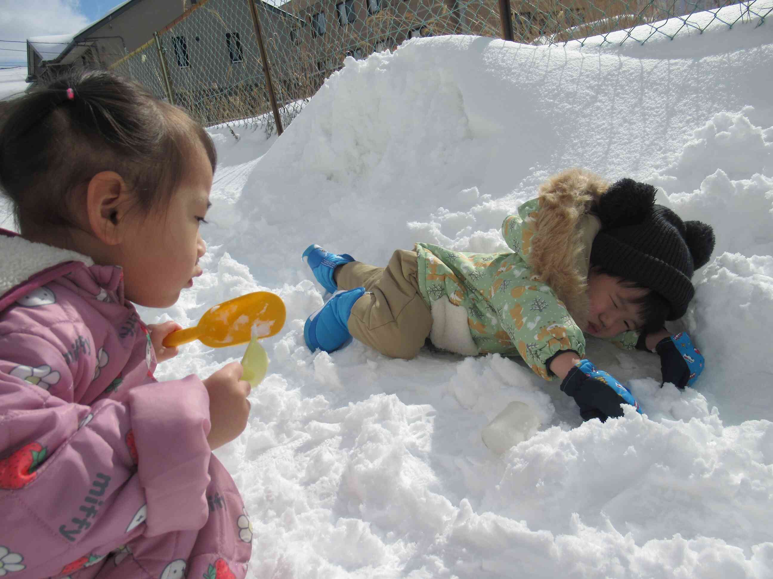 ね～なに見つけたの？