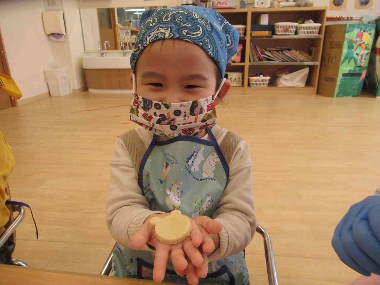 いろんな型抜きをしたよ！