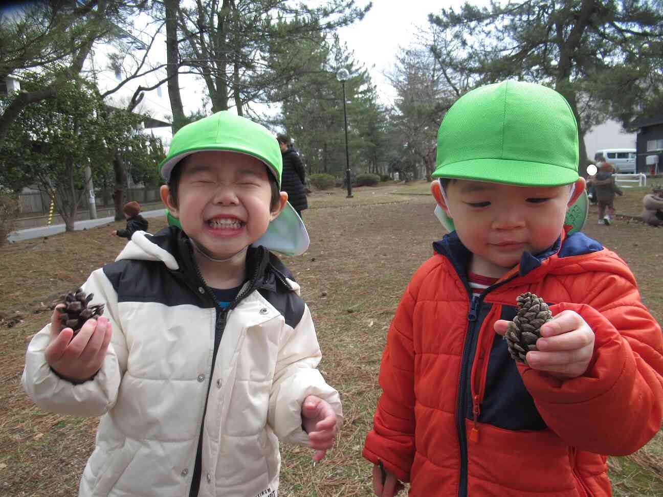 遊歩道へ出発ー！