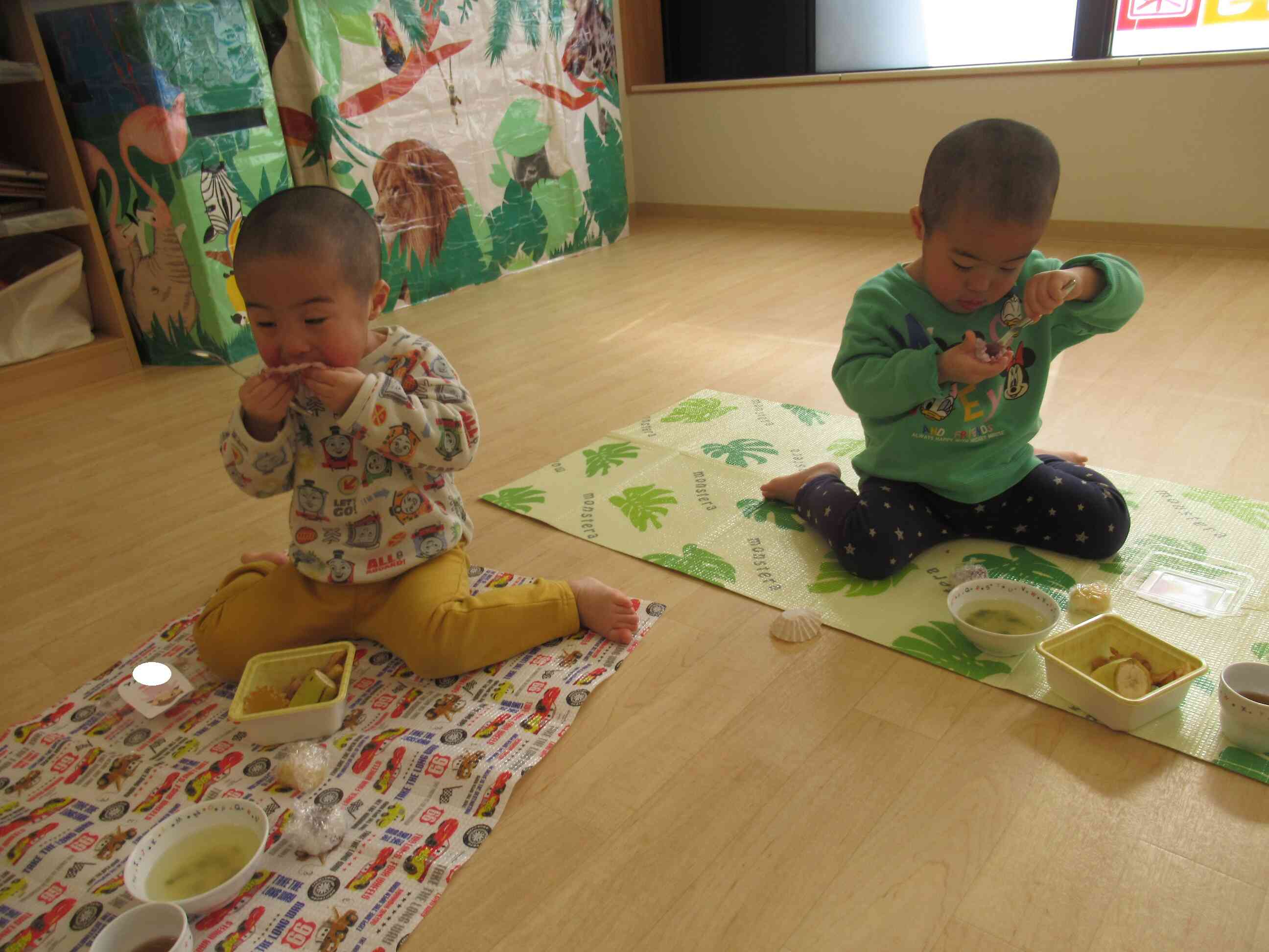 おいしいね～。うれしいね～！