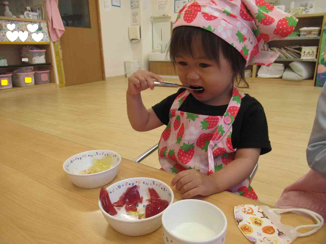 自分でつくるともっと美味しいね