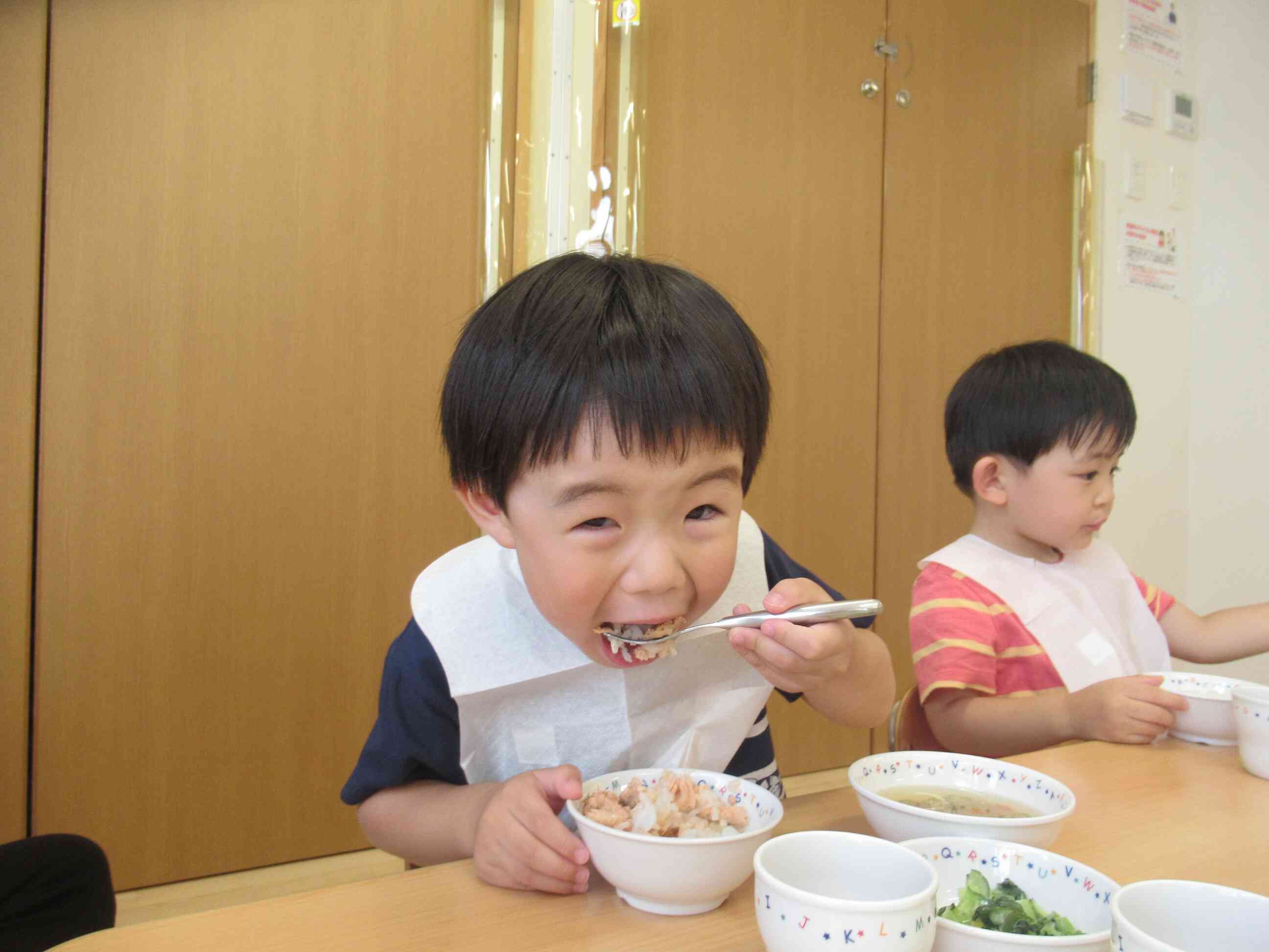 大きいお口であ～ん！