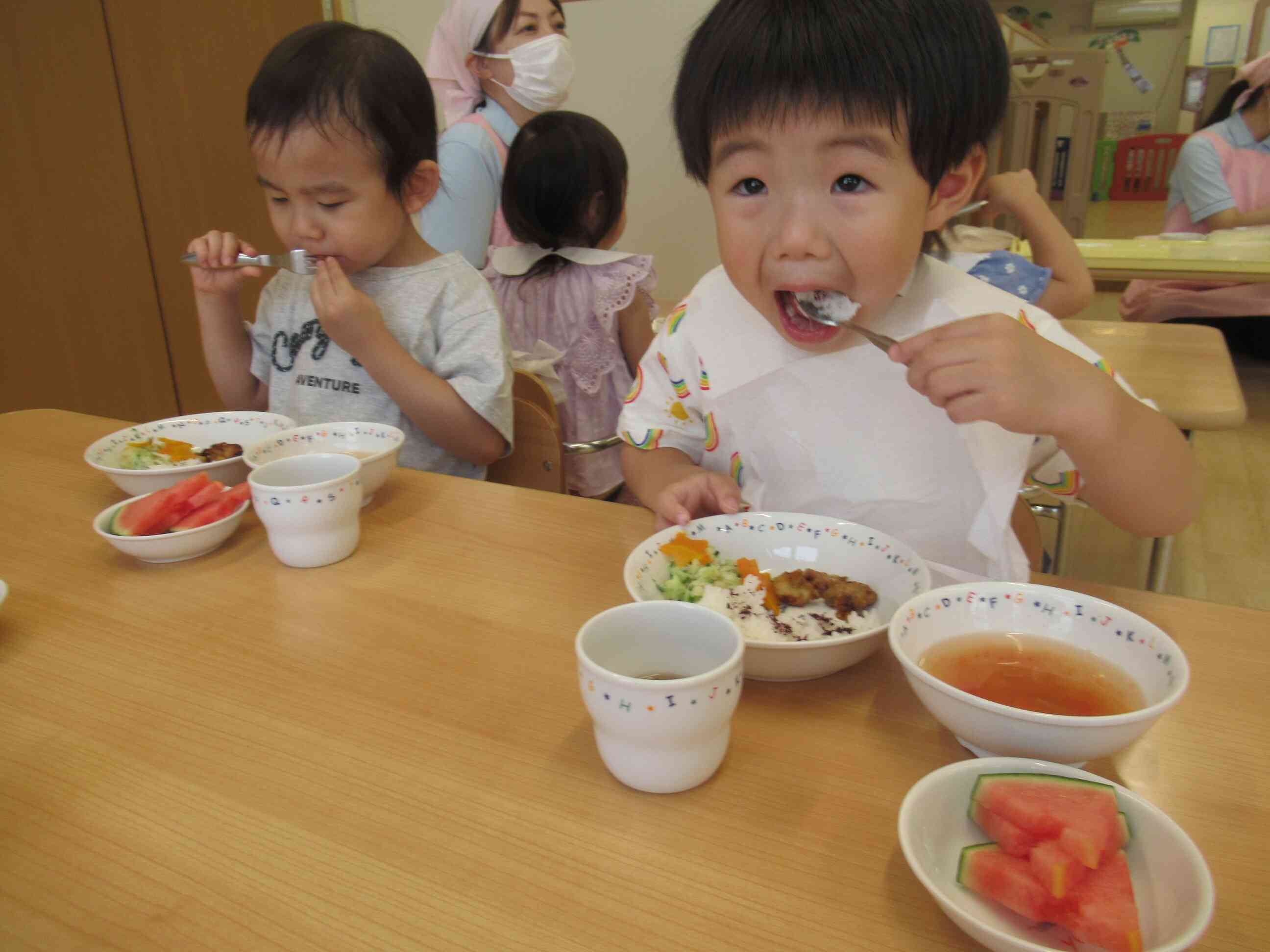 七夕の行事食に大興奮！