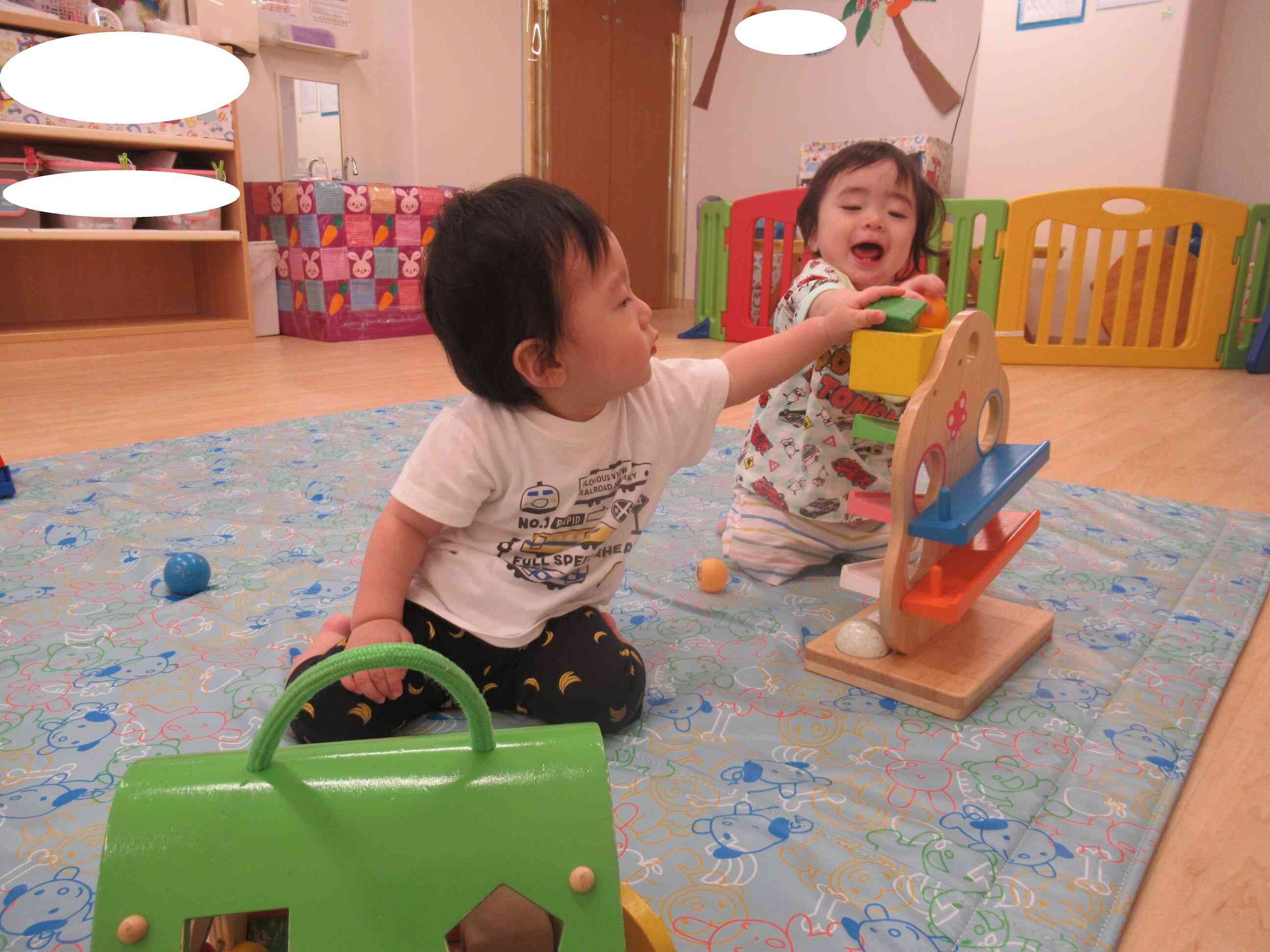 ０歳児のお部屋は…？