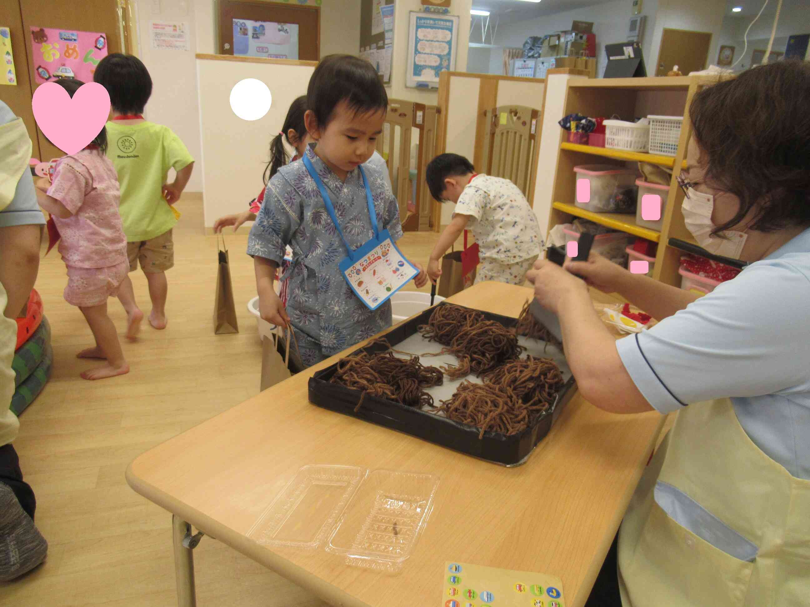 わくわくの夏まつり！①