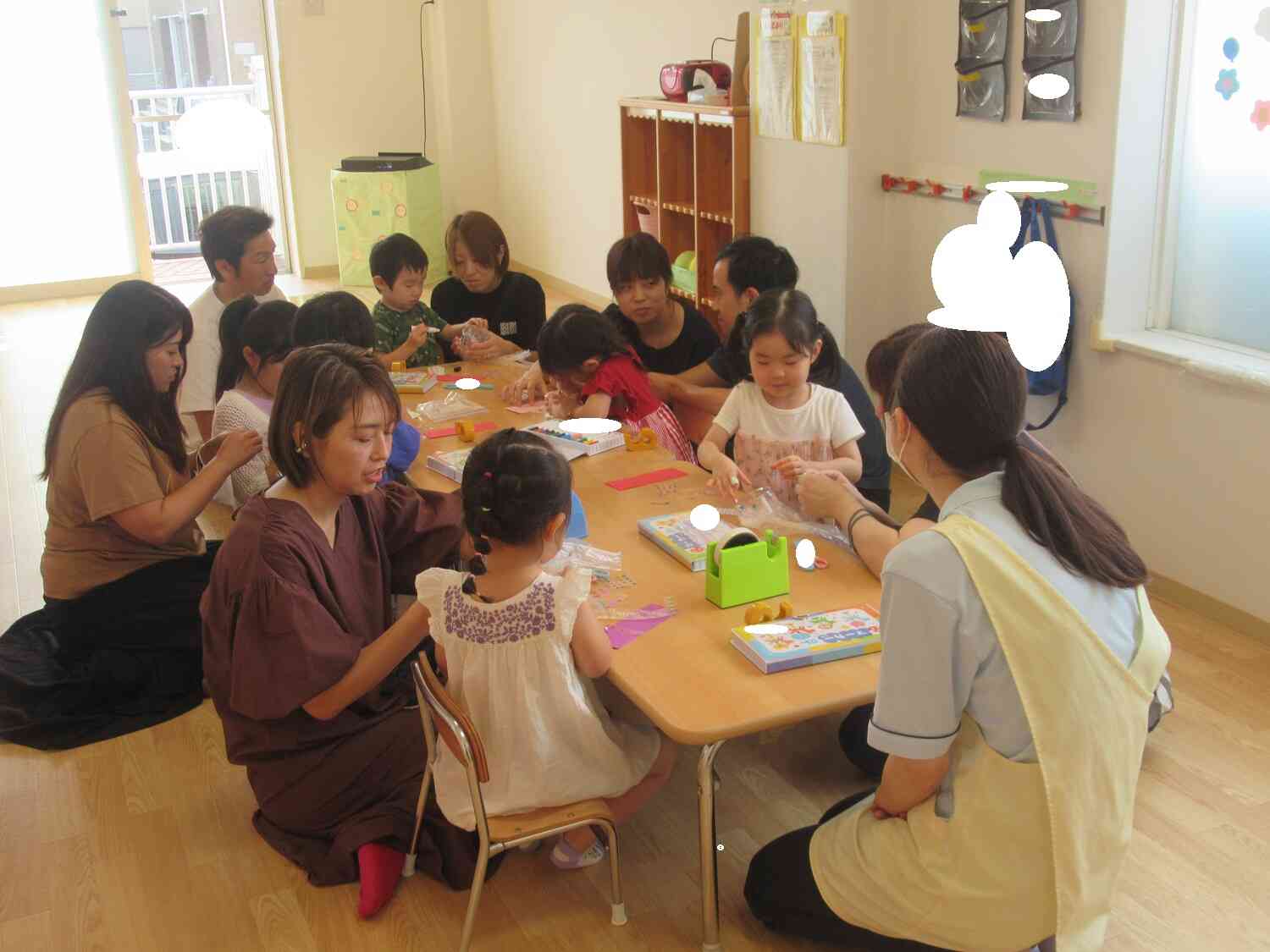 「クラゲの風鈴製作」をしたよ