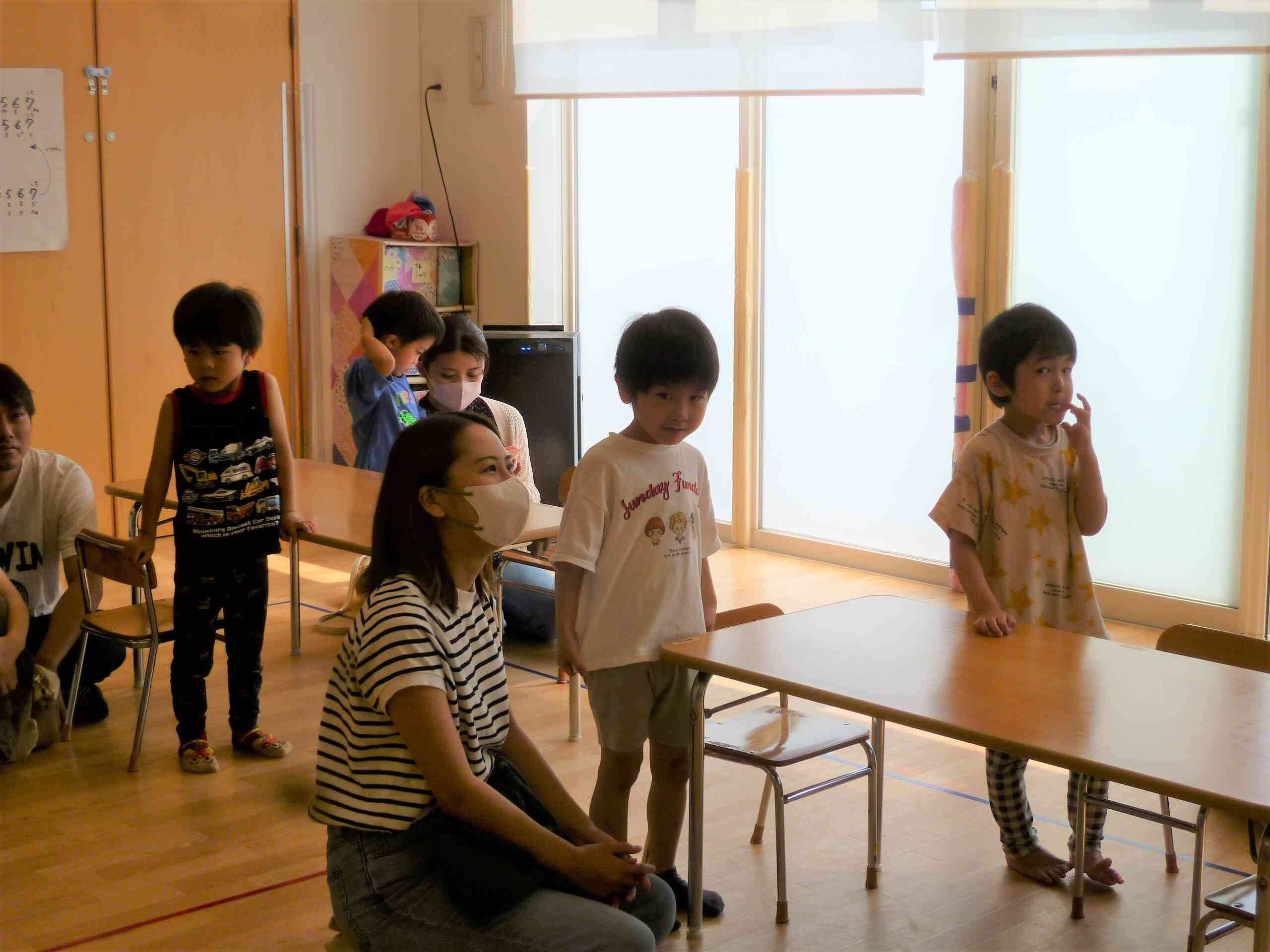 保育参加がありました