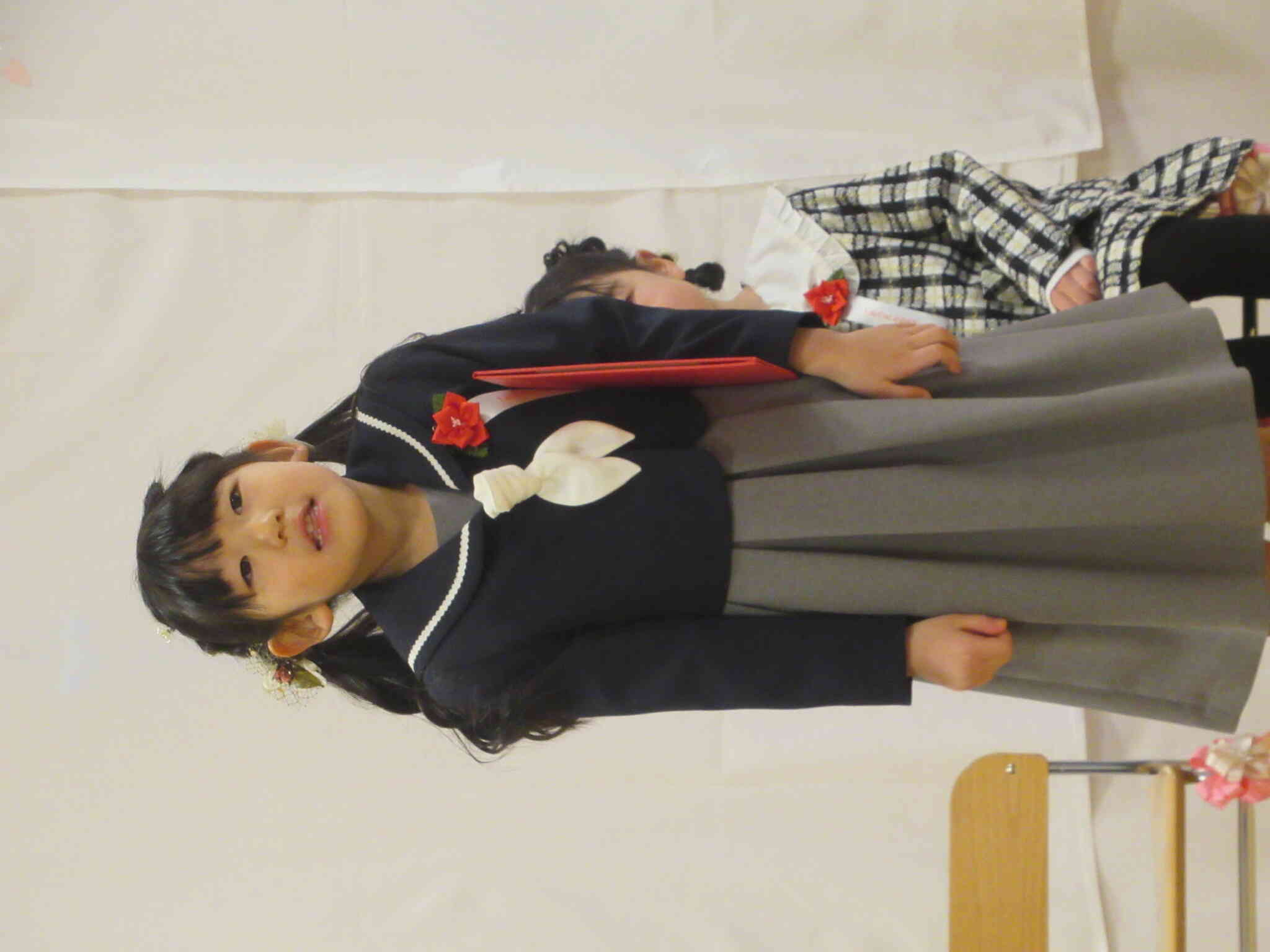 2024年度卒園式①(4.5歳児)｜ニチイキッズ秋田ひろおもて保育園