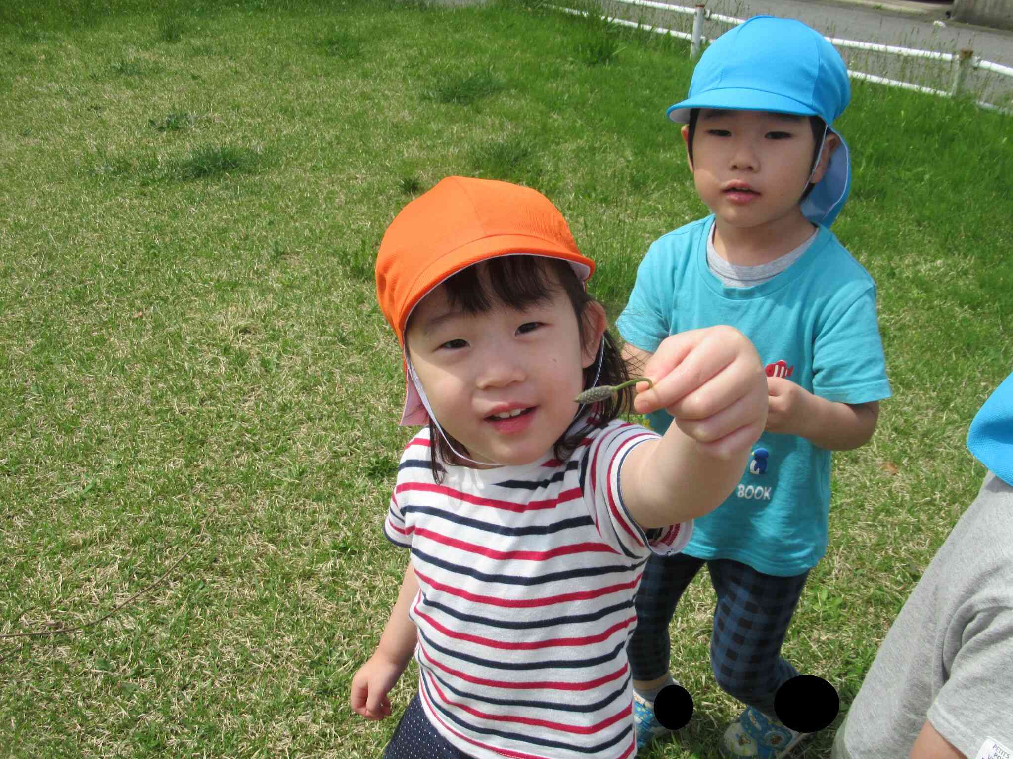 先生みてみてー