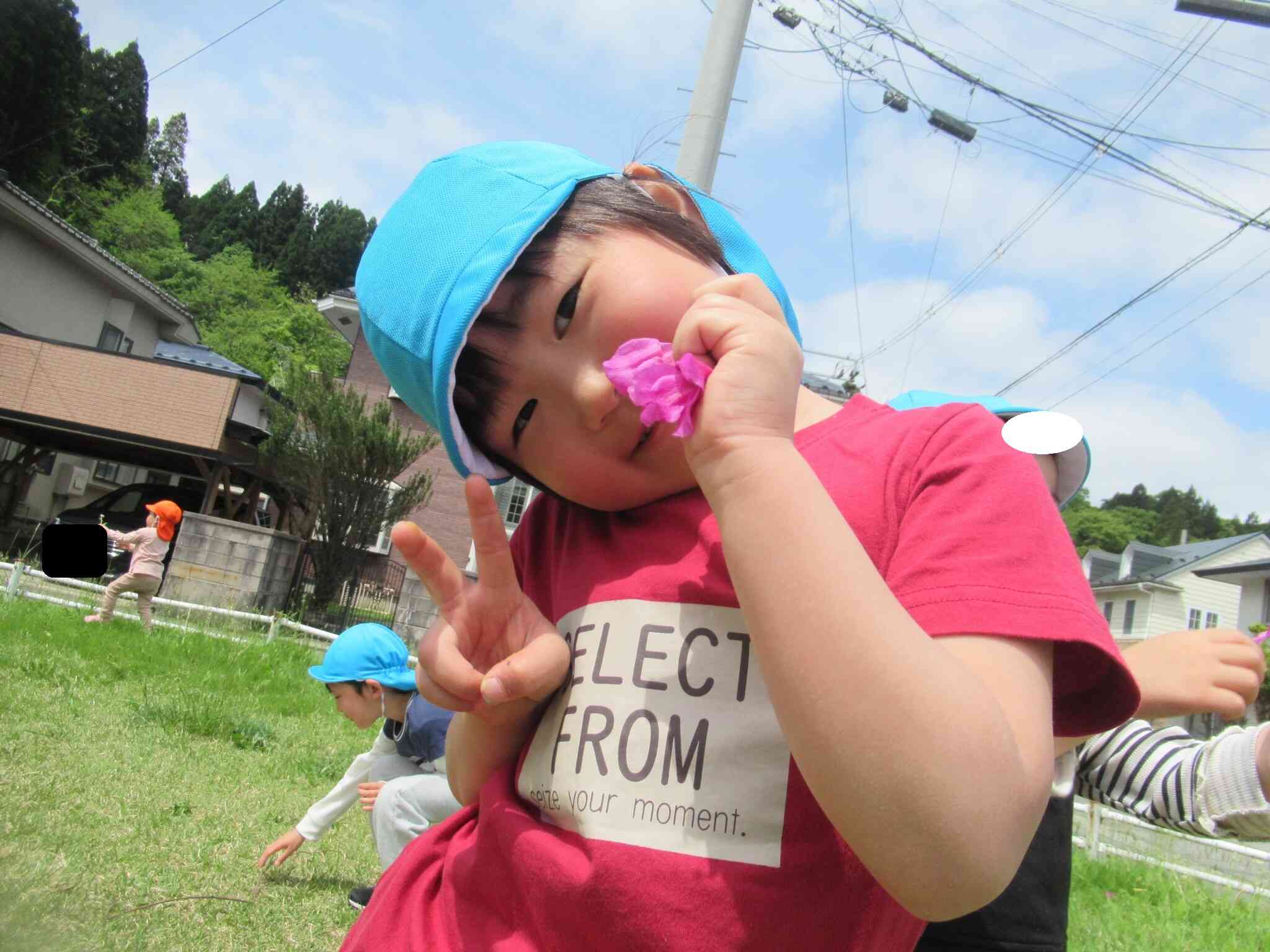 おもいっきり戸外活動(2.3歳児)