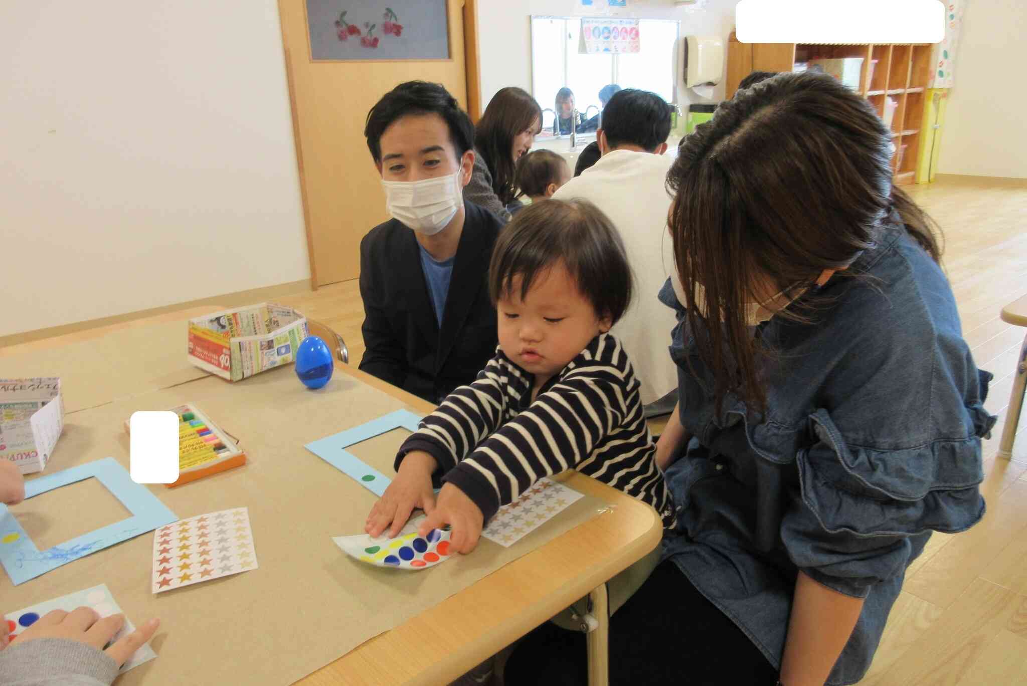 自分でできるよ！と楽しむ姿もあります